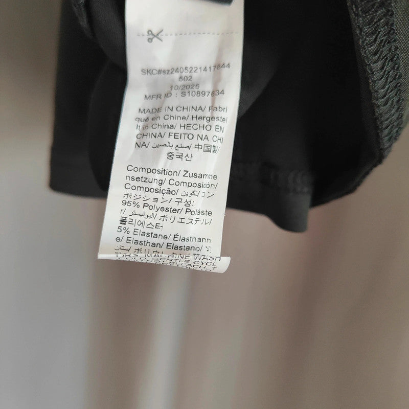 SHEIN Black Pleated Mini Skirt 2XL High Waisted Y2K Skater Coquette
