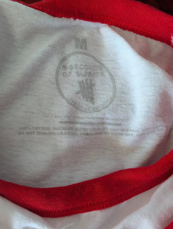5 Seconds Of Summer Derping Since 2011 Baseball Graphic T-Shirt Size M Red