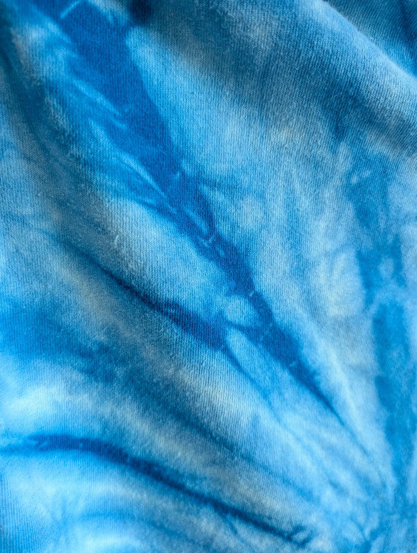 Ed Sheeran Blue Tie Dye Graphic T-Shirt Size S