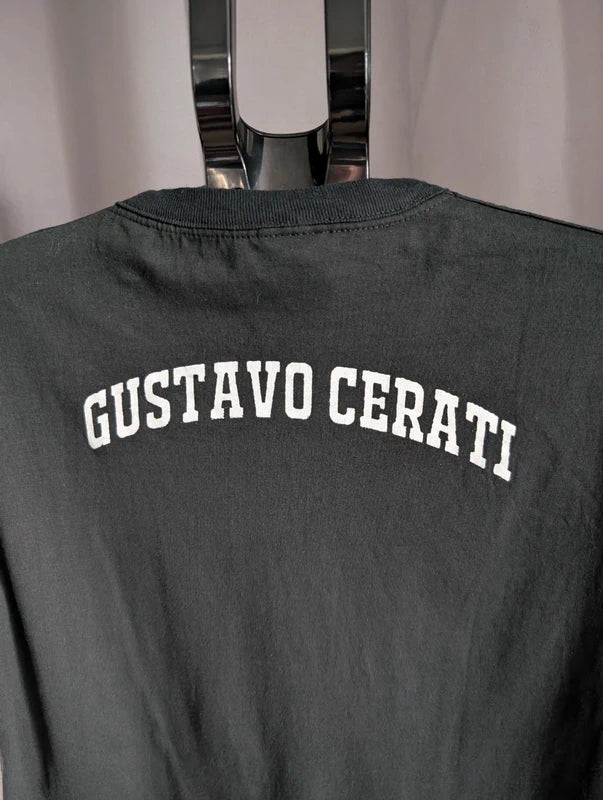 Gustavo Cerati T Shirt XL Black Leon Rock Band Graphic Tee Top