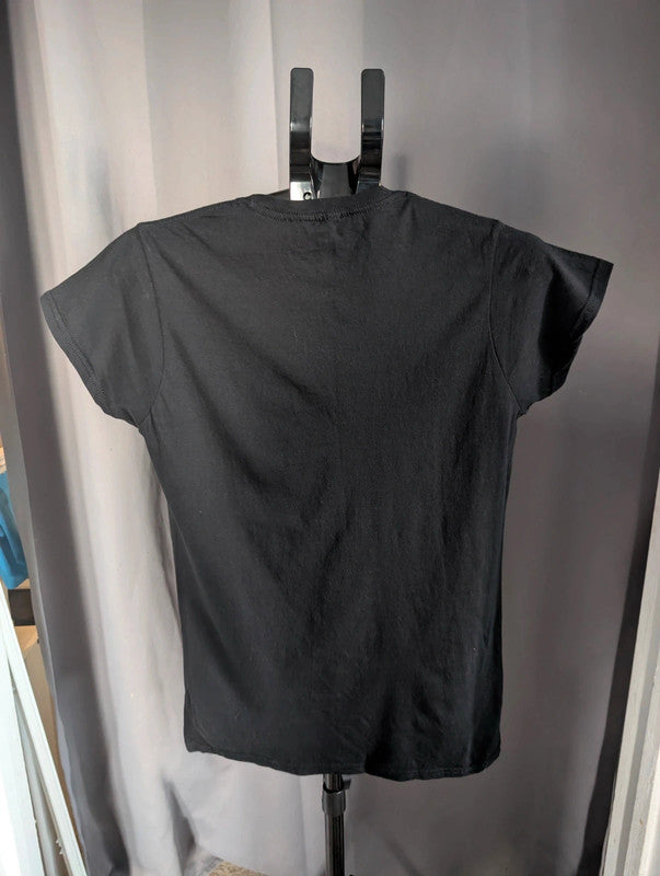 Official Elton John Primark Glam Rock Band T-Shirt Black L UK 14 16