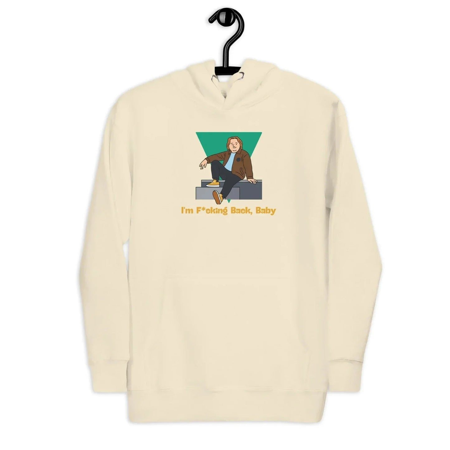 Lewis Capaldi Fan Merchandise: Unisex Hoodie with Bold 'I'm Back' Design for Music Lovers alcyone213k