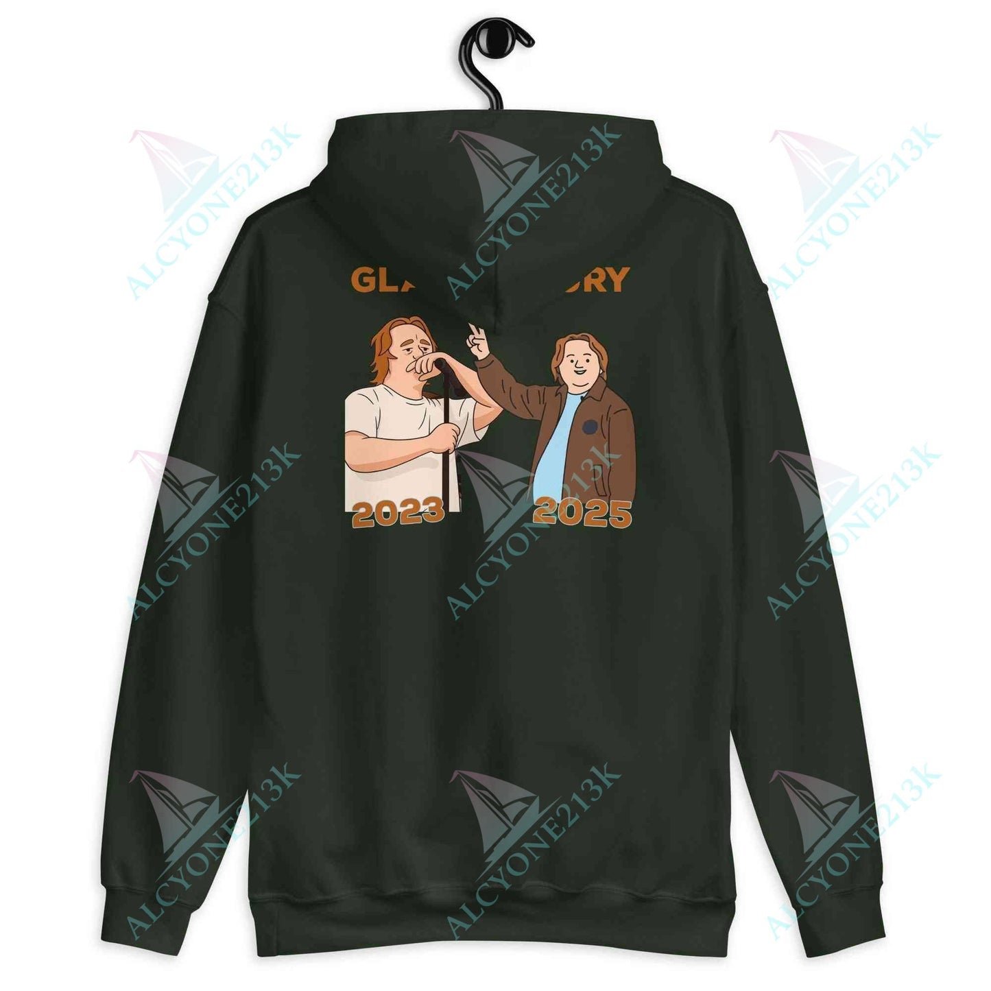 Lewis Capaldi Glastonbury Special Hoodie - Unisex Eco-Friendly Cotton Blend alcyone213k