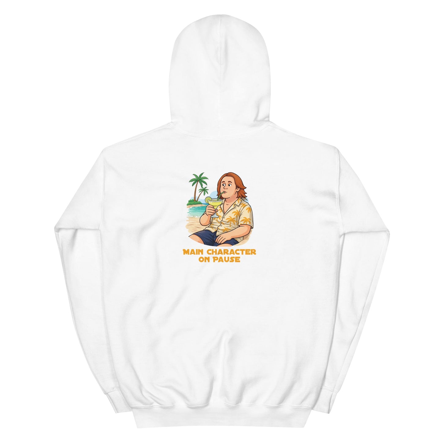 Lewis Capaldi Hoodie - Main Character On Pause Funny Quotes for Unisex Enjoyment alcyone213k