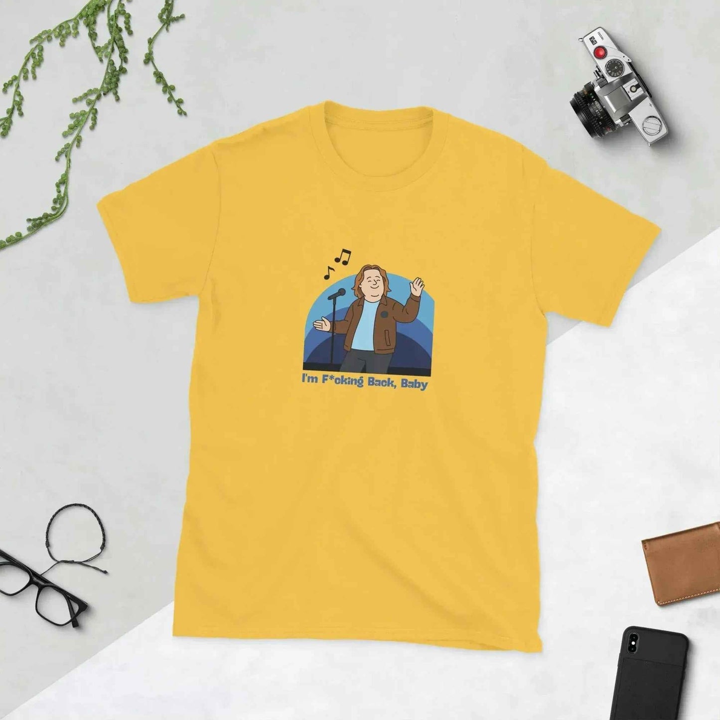 Lewis Capaldi Unisex T Shirt | I'm Back Cotton Tee alcyone213k