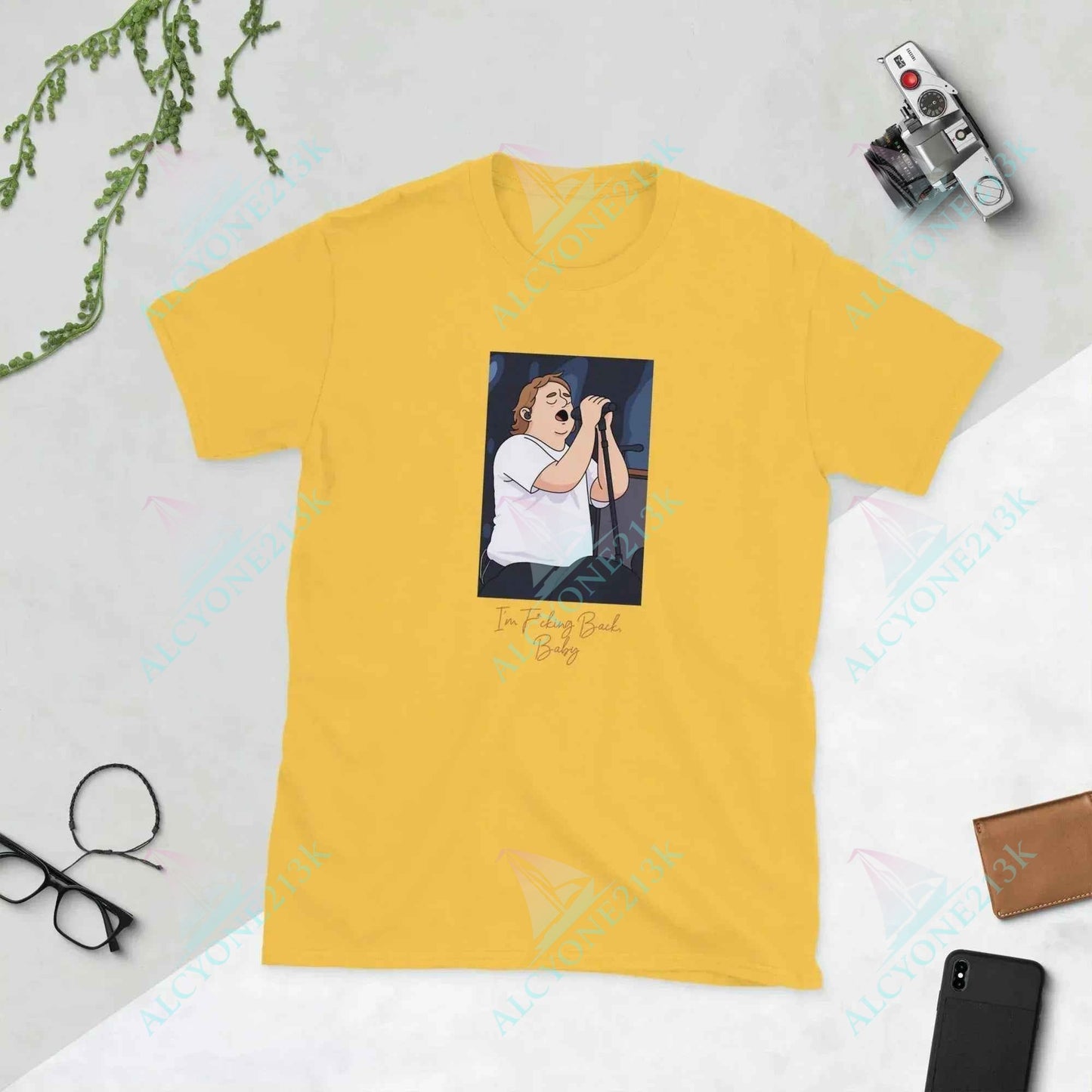 Lewis Capaldi Stylish Tee Cotton T-Shirt for Fans alcyone213k
