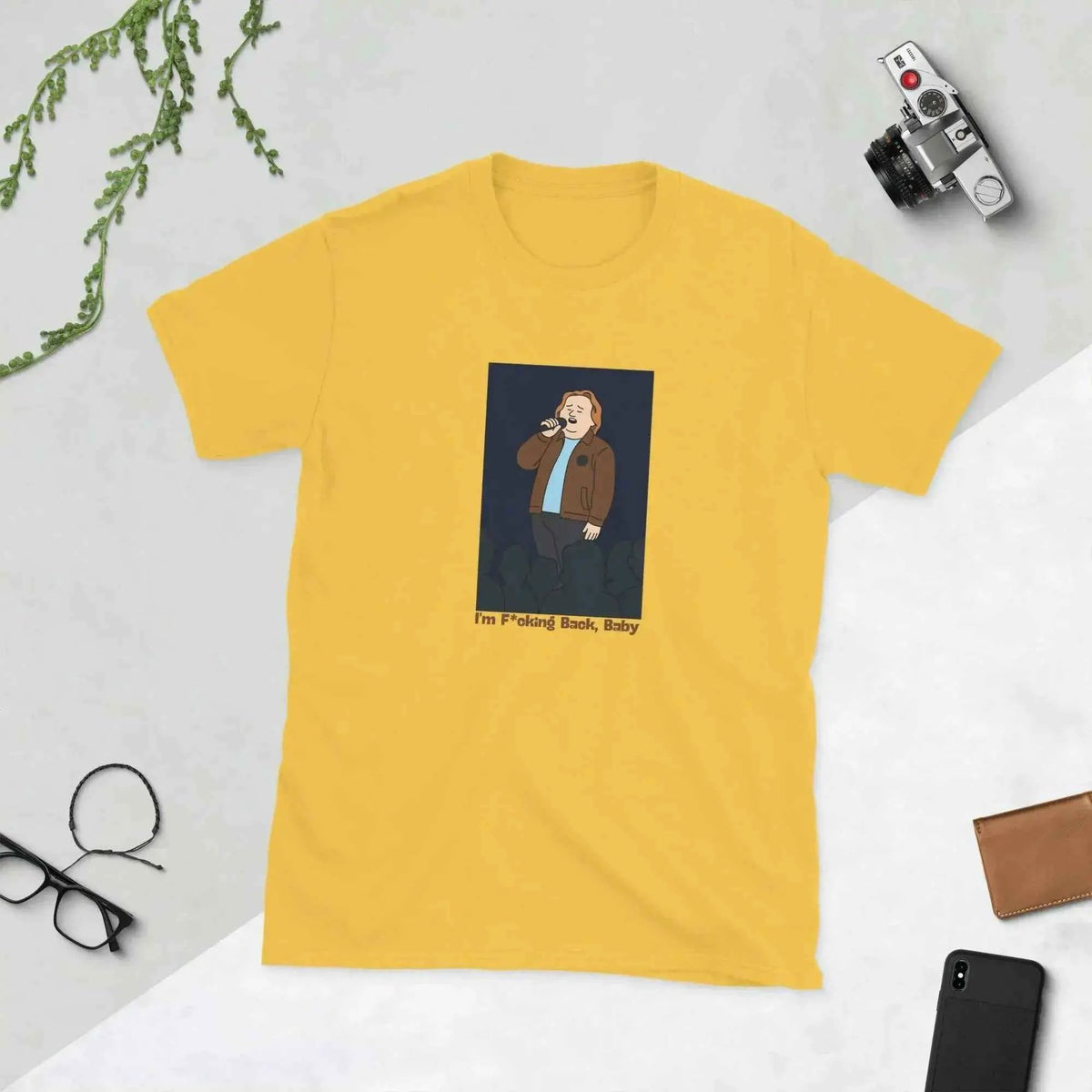 Lewis Capaldi "I'm Back" Unisex Cotton T-Shirt | Alcyone213k alcyone213k
