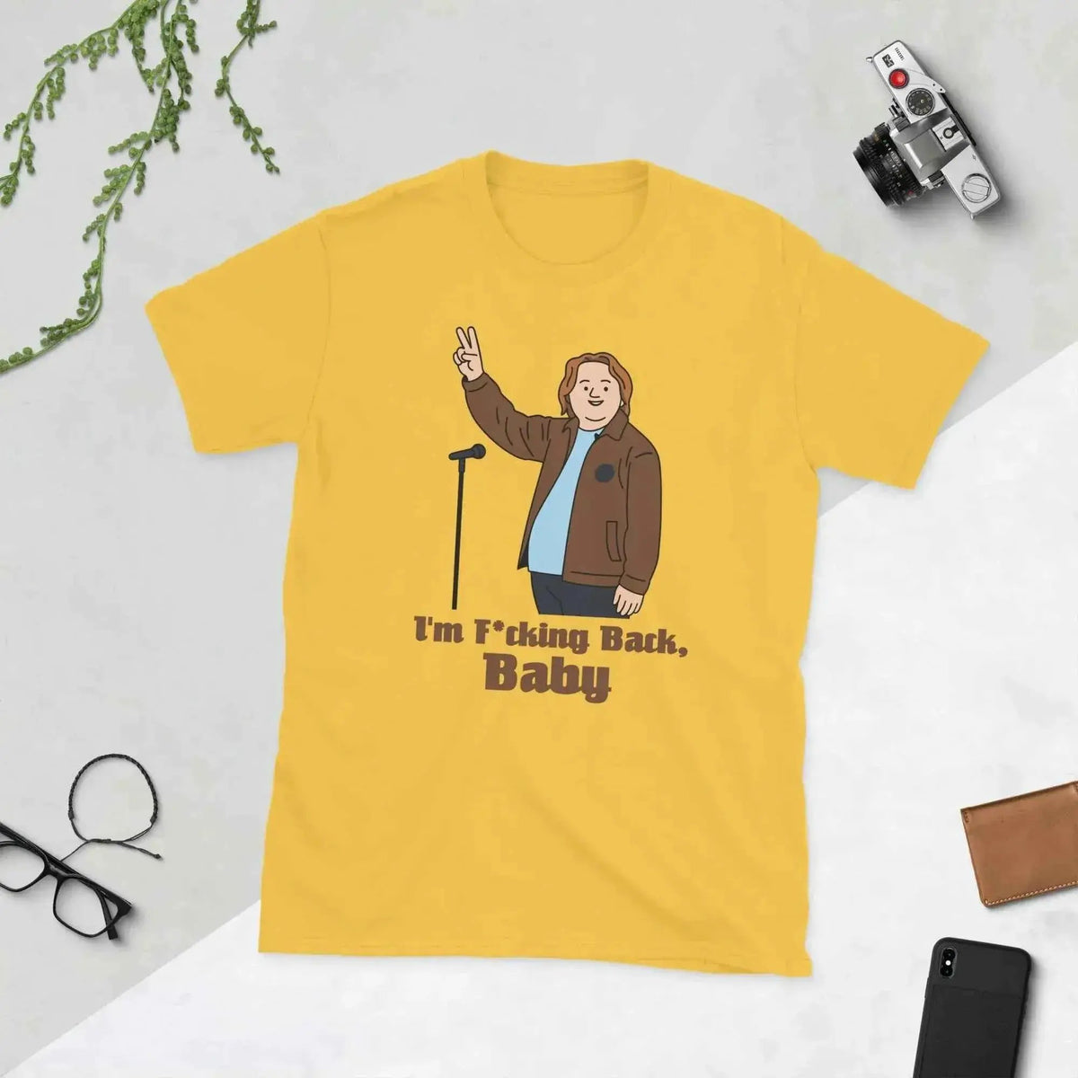Lewis Capaldi "I'm Back" Unisex Cotton T-Shirt | Fan Apparel alcyone213k