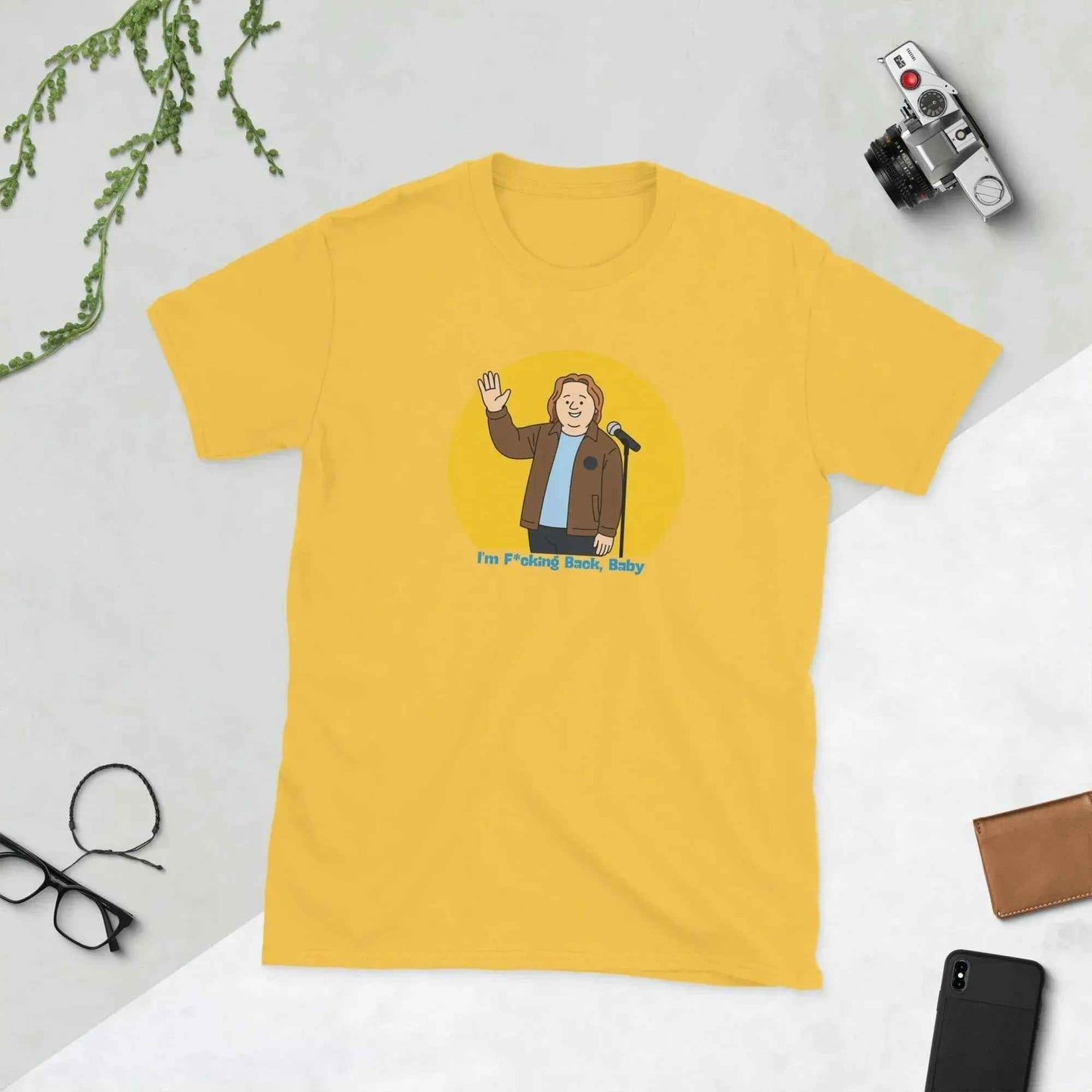 Lewis Capaldi T Shirt Ring Spun Cotton Tee | I'm Back alcyone213k