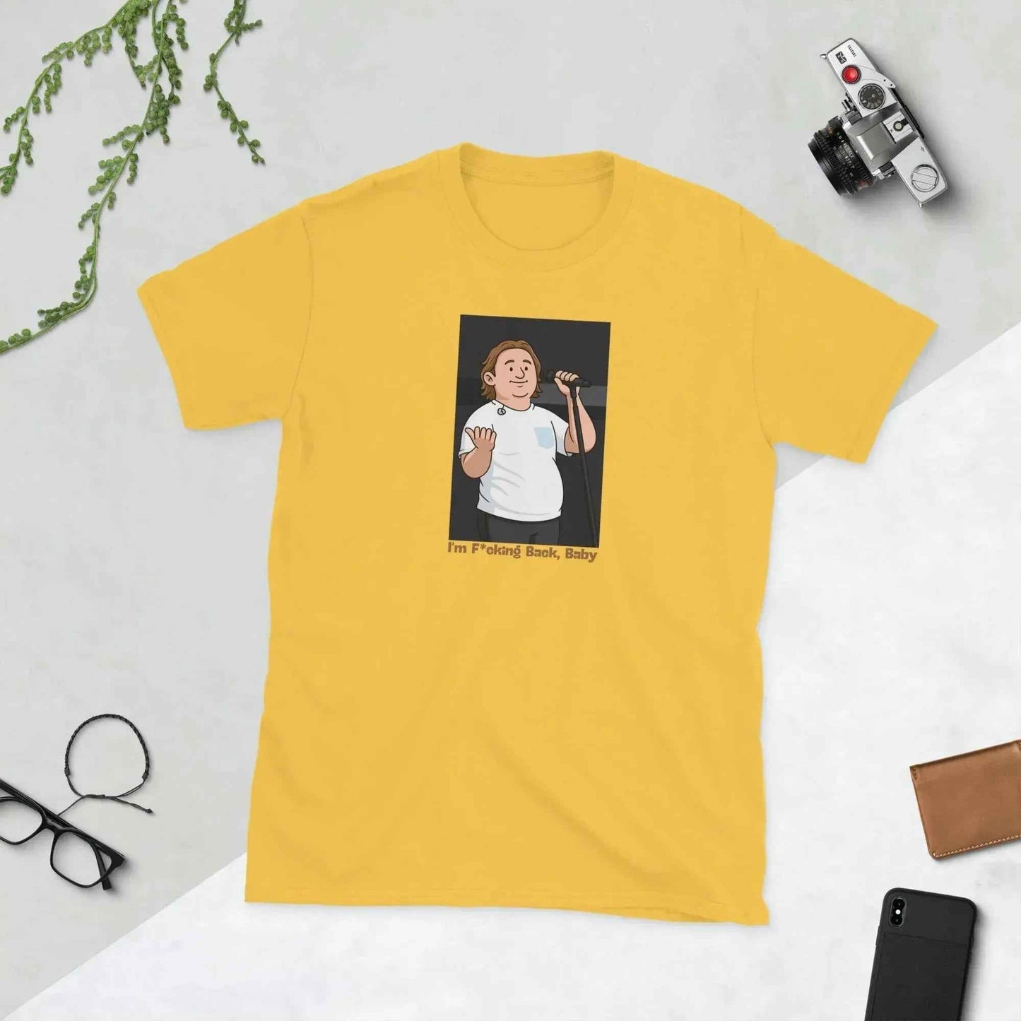 Lewis Capaldi "I'm Back" Unisex Cotton T-Shirt | Music Merch alcyone213k