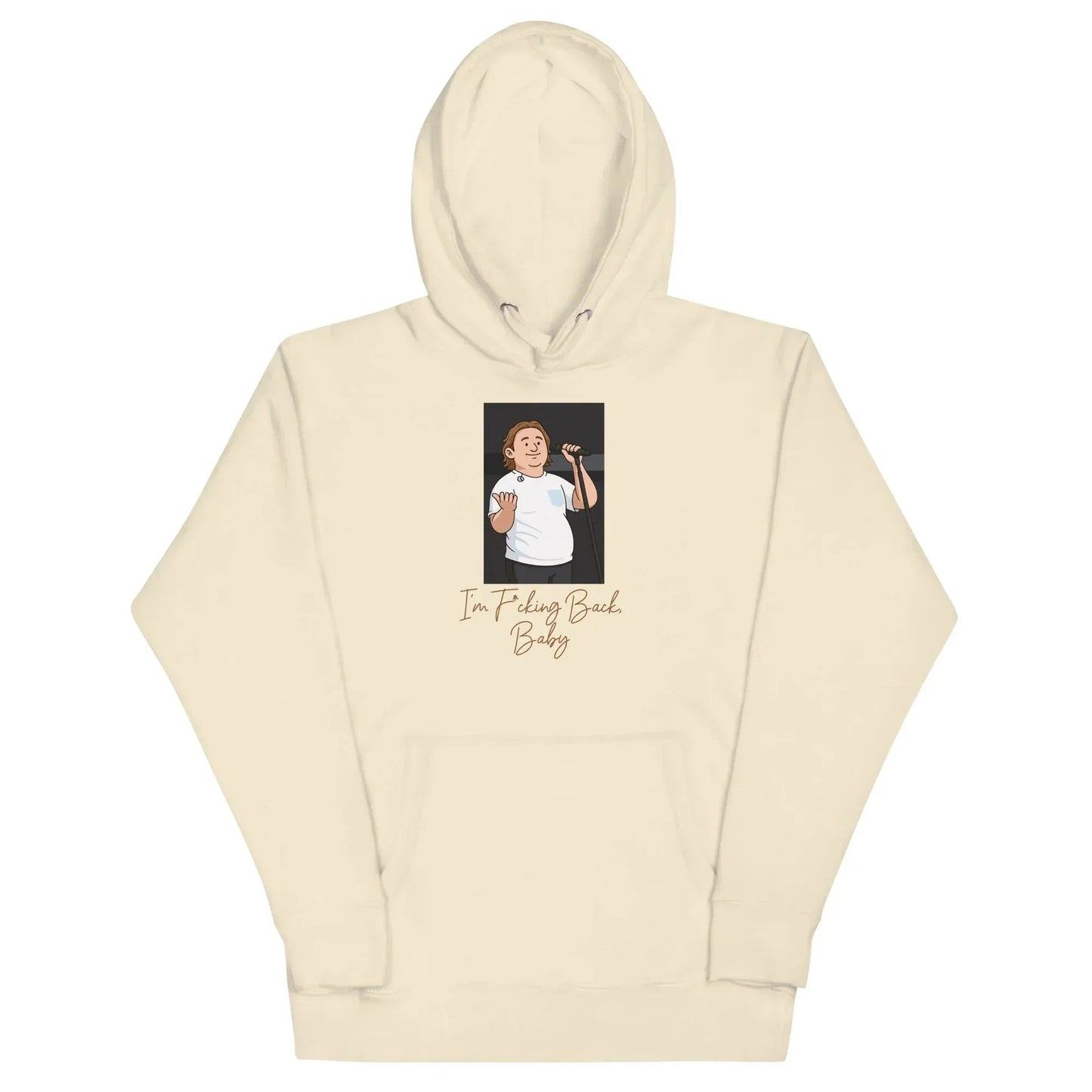 Lewis Capaldi "I'm Back" Unisex Hoodie | Cotton-Polyester Blend Concert Apparel alcyone213k
