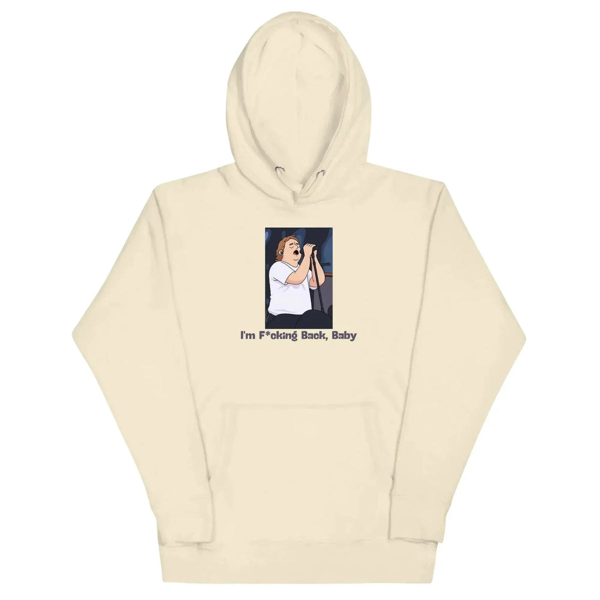 Lewis Capaldi "I'm Back" Unisex Hoodie - Cotton Polyester Blend alcyone213k
