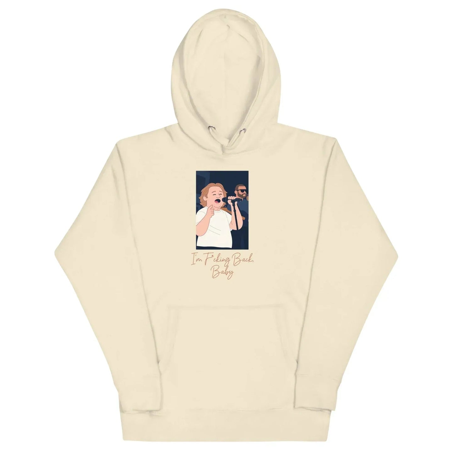Lewis Capaldi "I'm Back" Unisex Hoodie | Cotton Polyester Blend alcyone213k
