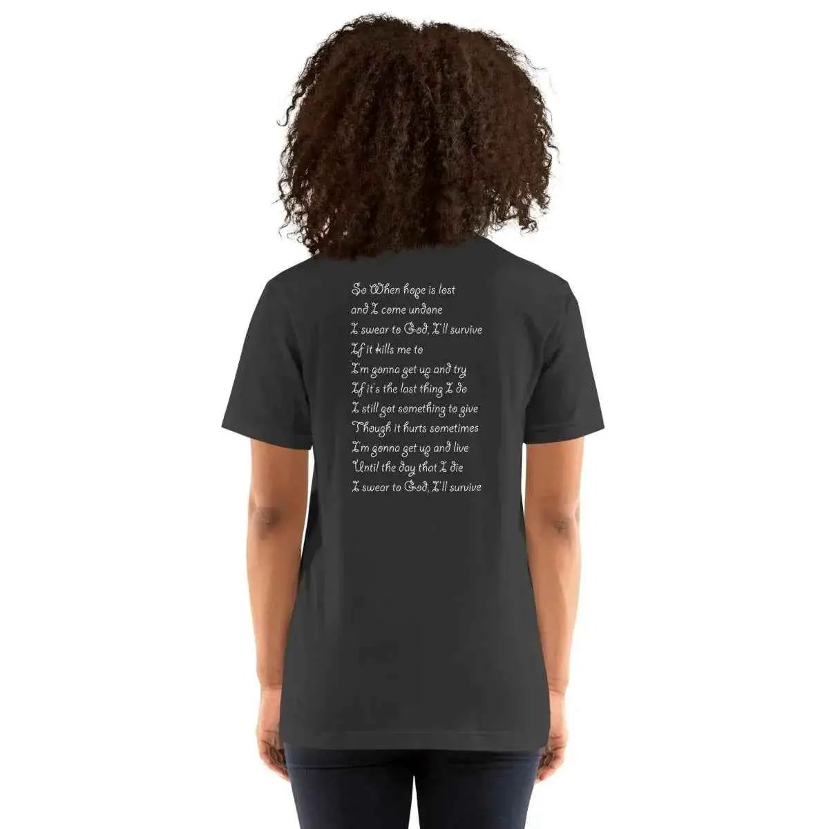Lewis Capaldi Survive Lyrics T-Shirt