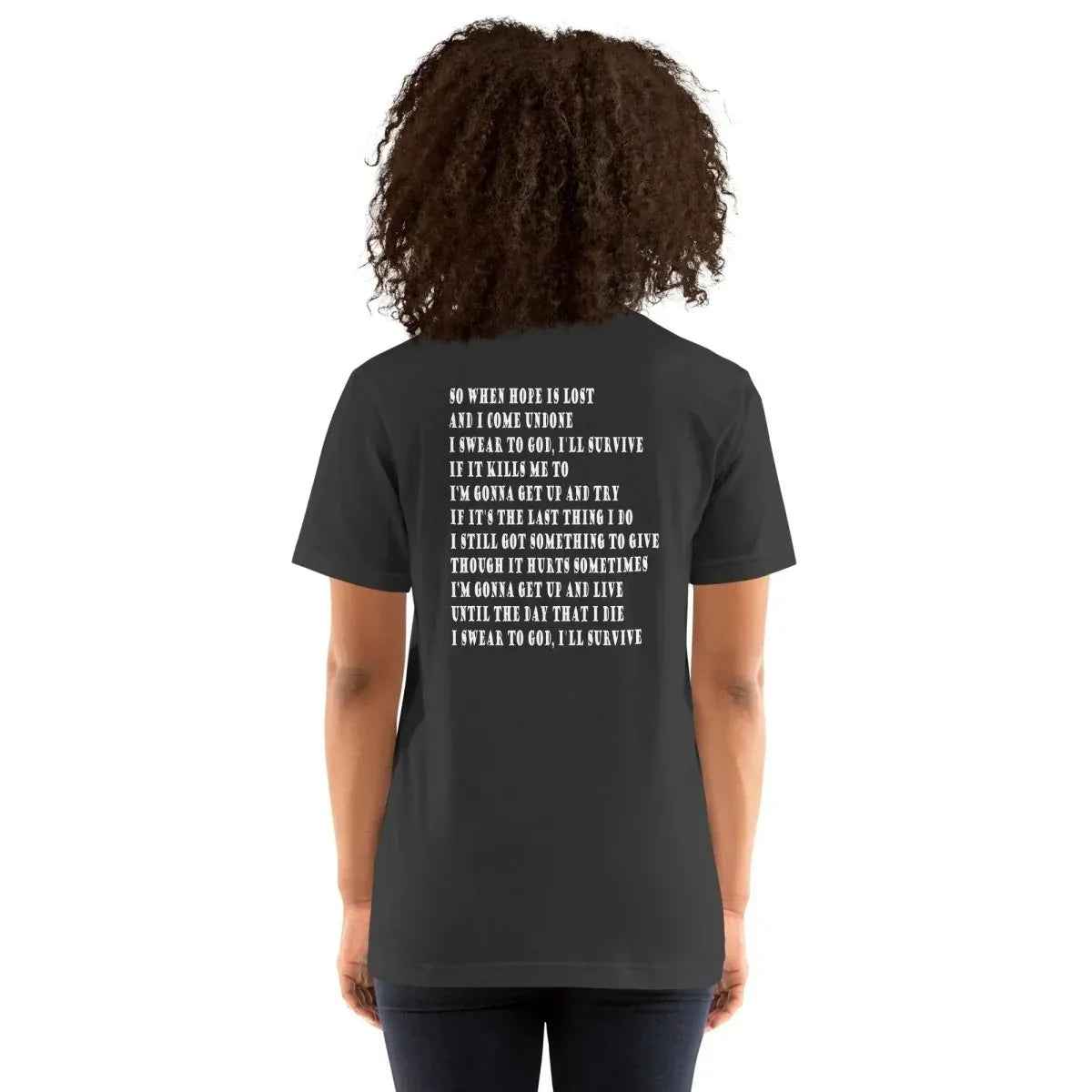 Lewis Capaldi Survive Lyrics T-Shirt