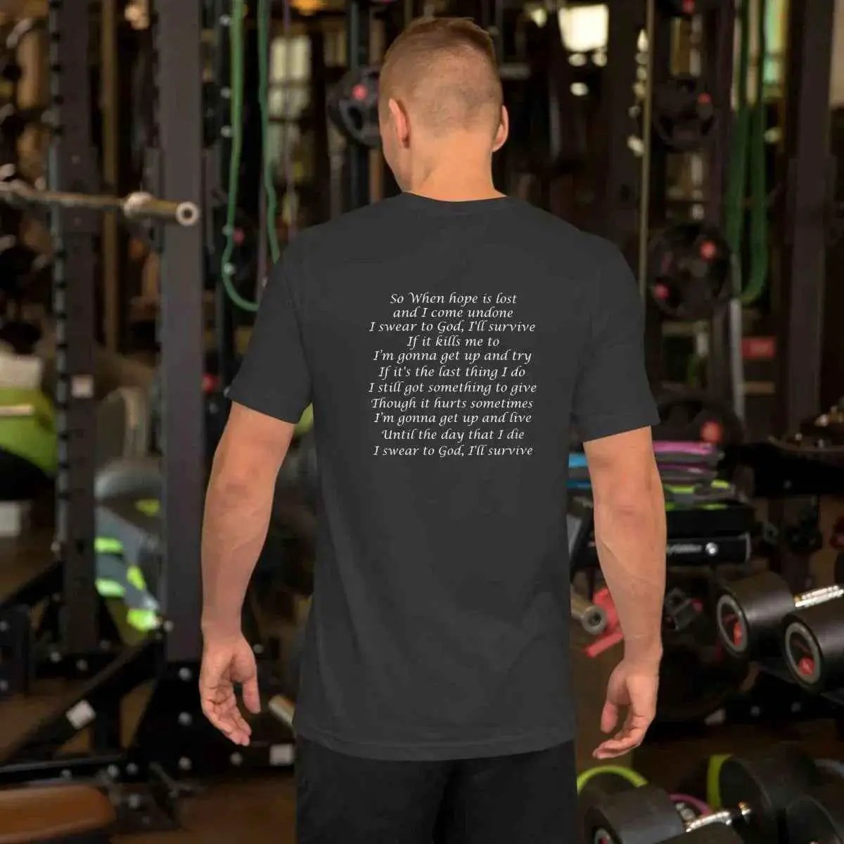Lewis Capaldi Survive Lyrics T-Shirt