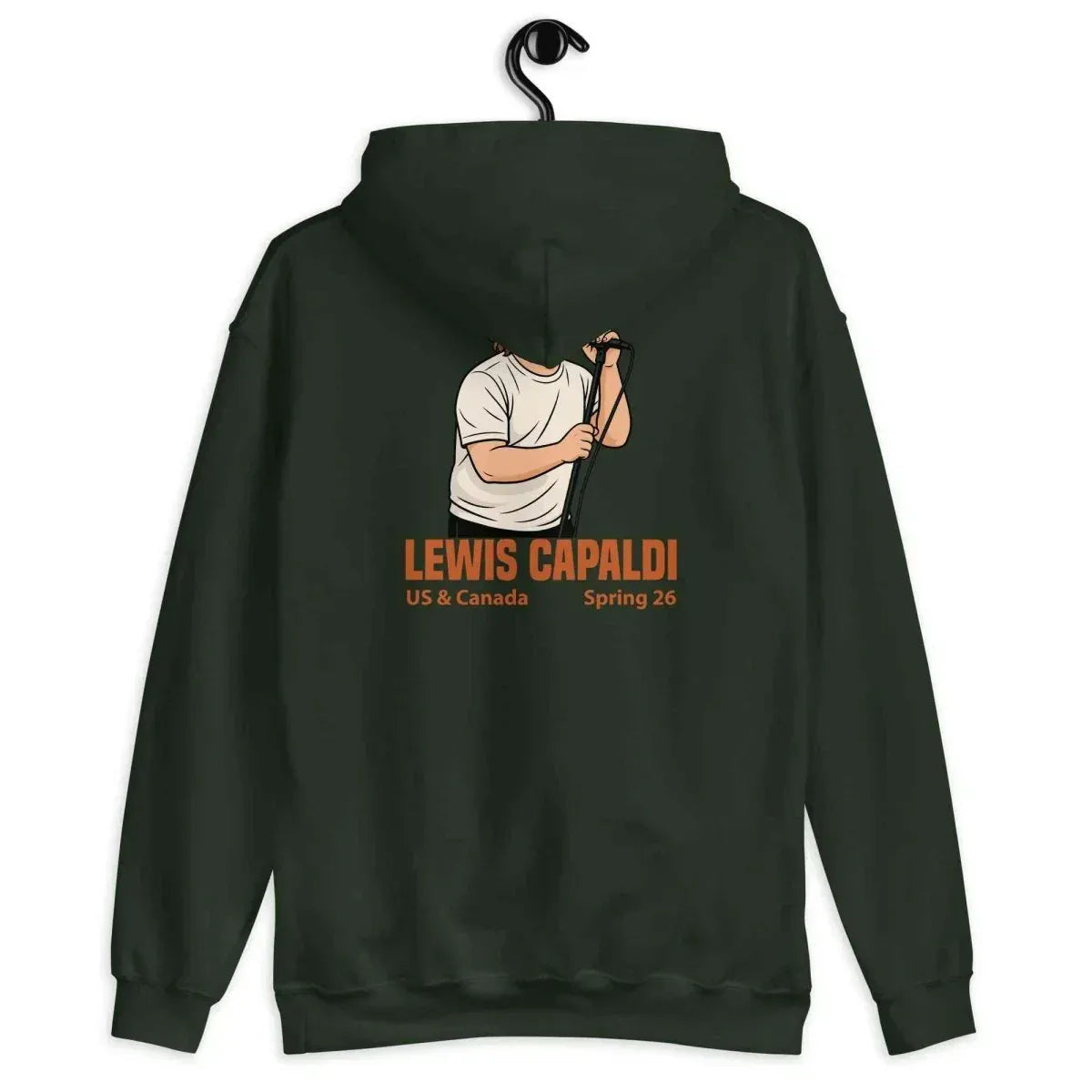 Lewis Capaldi Tour 2026 Unisex Hoodie - Alcyone213k Cotton Blend alcyone213k