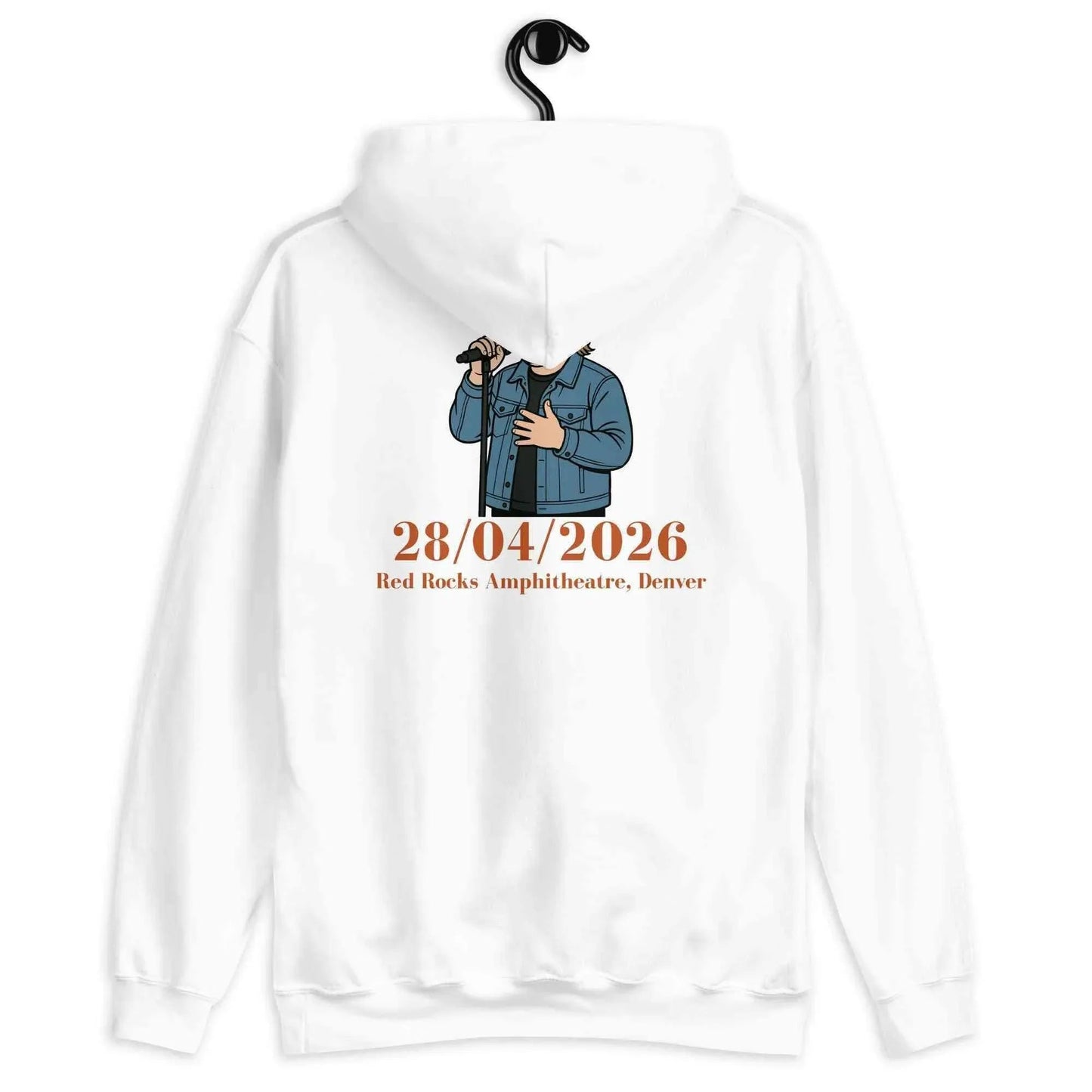 Lewis Capaldi Tour Hoodie 2026 | Unisex Black Cotton-Poly Blend alcyone213k