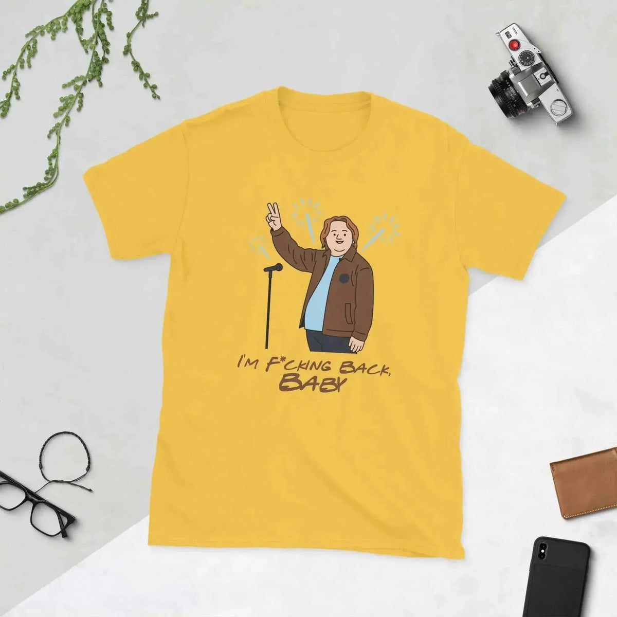 Lewis Capaldi Unisex Cotton T-Shirt | I'm Back Music Fan Apparel alcyone213k