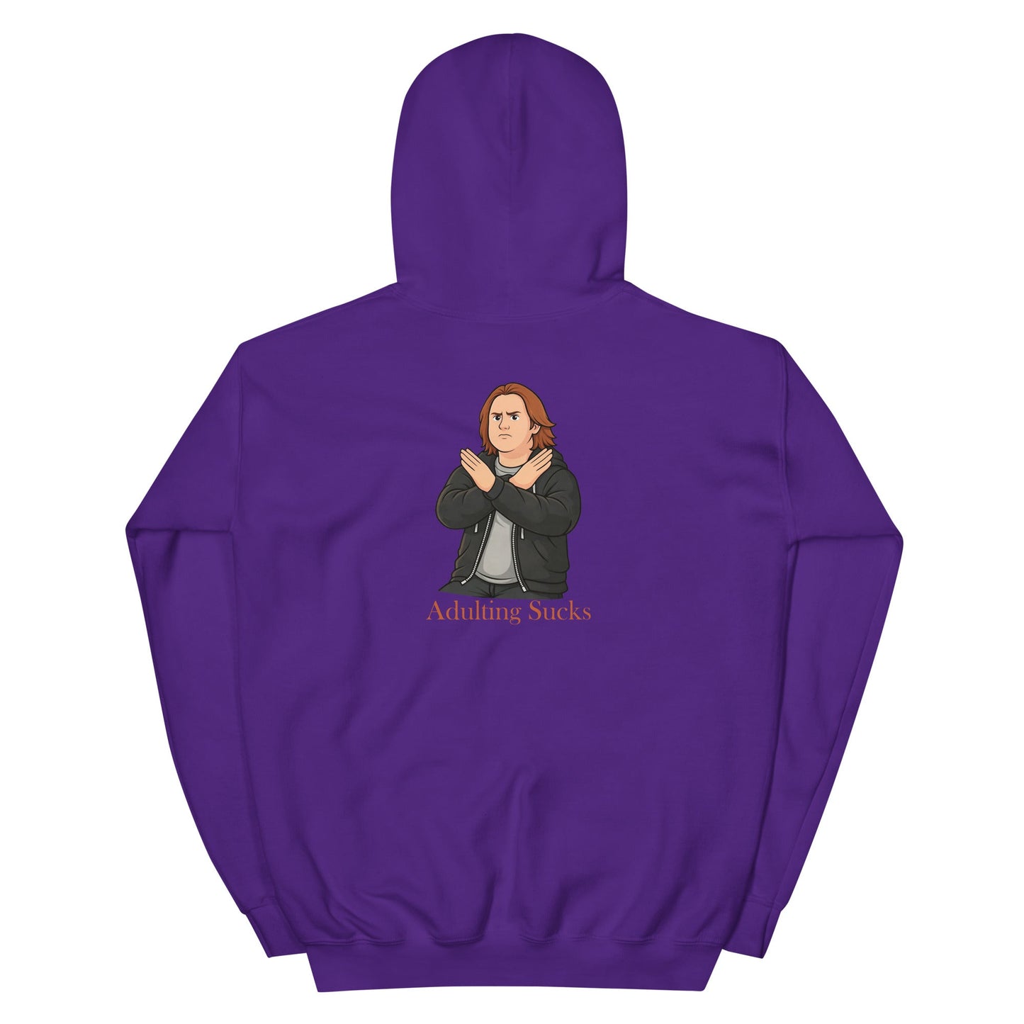 Lewis Capaldi Unisex Hoodie - Adulting Sucks - Funny Quotes alcyone213k