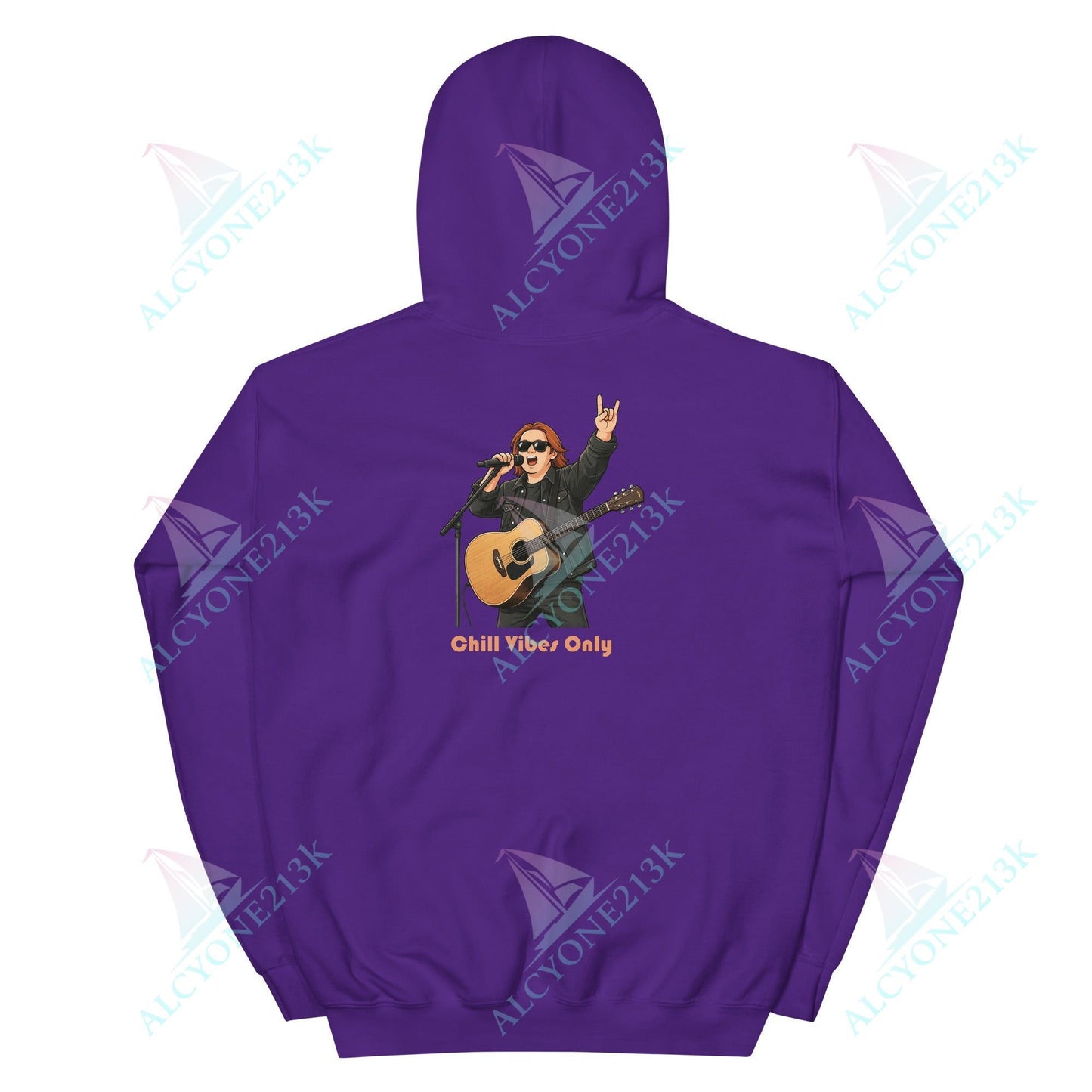 Lewis Capaldi Unisex Hoodie - Chilled Vibes Only - Funny Quotes alcyone213k