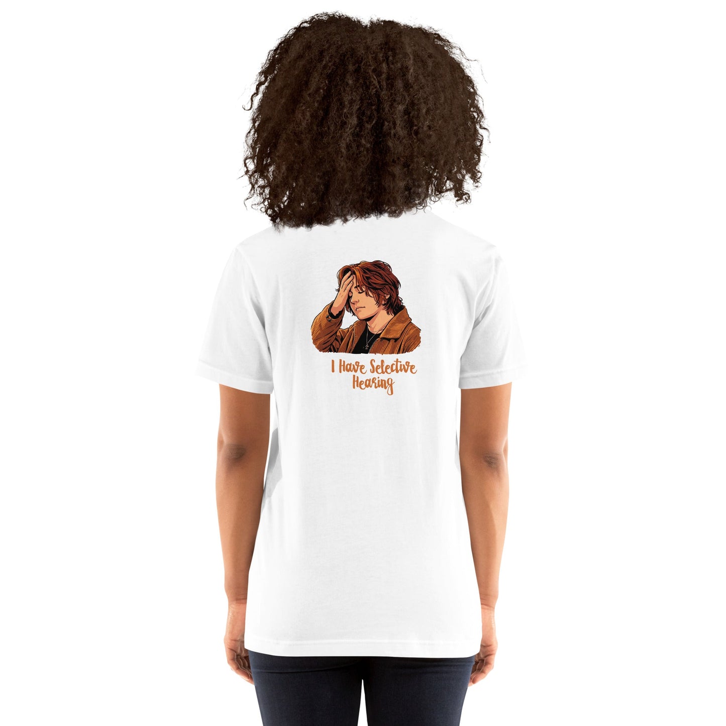 Lewis Capaldi Unisex T-Shirt - I Hate Selective Hearing - Funny Quotes alcyone213k