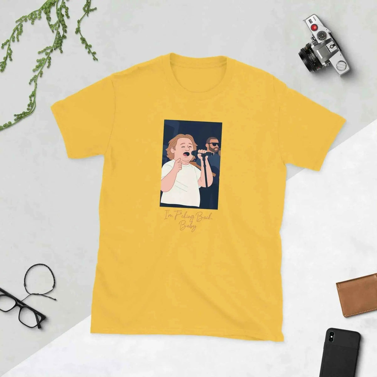 Lewis Capaldi Unisex T-Shirt | "I'm Back" 100% Cotton Graphic Tee alcyone213k