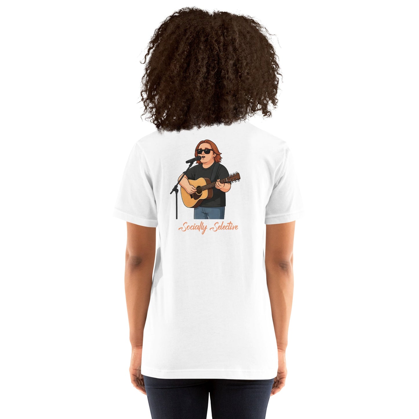 Lewis Capaldi Unisex T-Shirt - Socially Selective - Funny Quotes alcyone213k