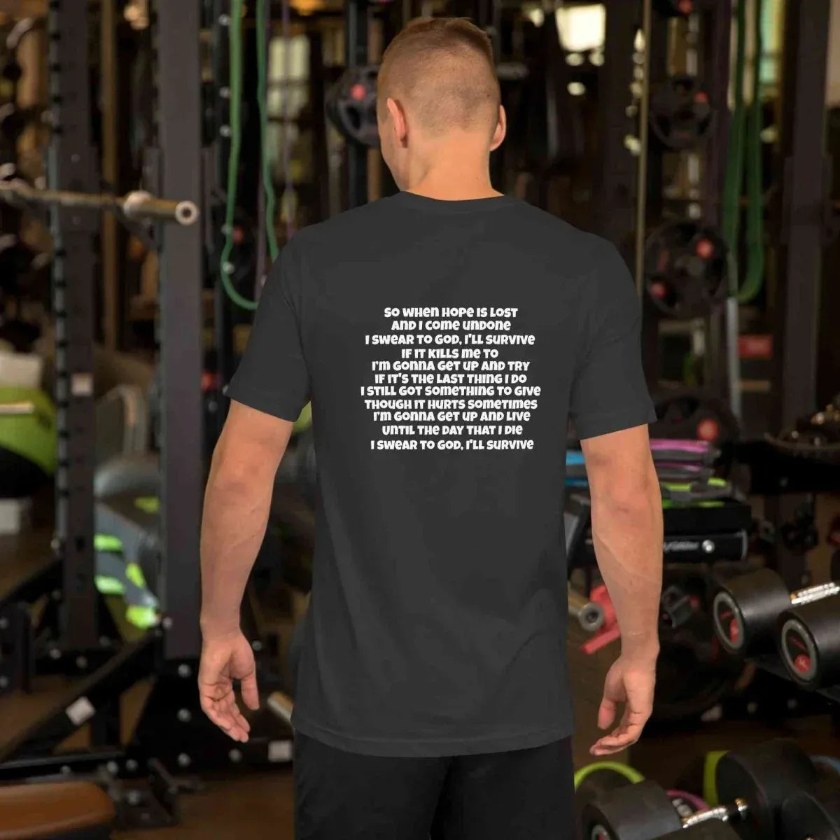 Lewis Capaldi Unisex T Shirt | Survive Lyrics Tee alcyone213k