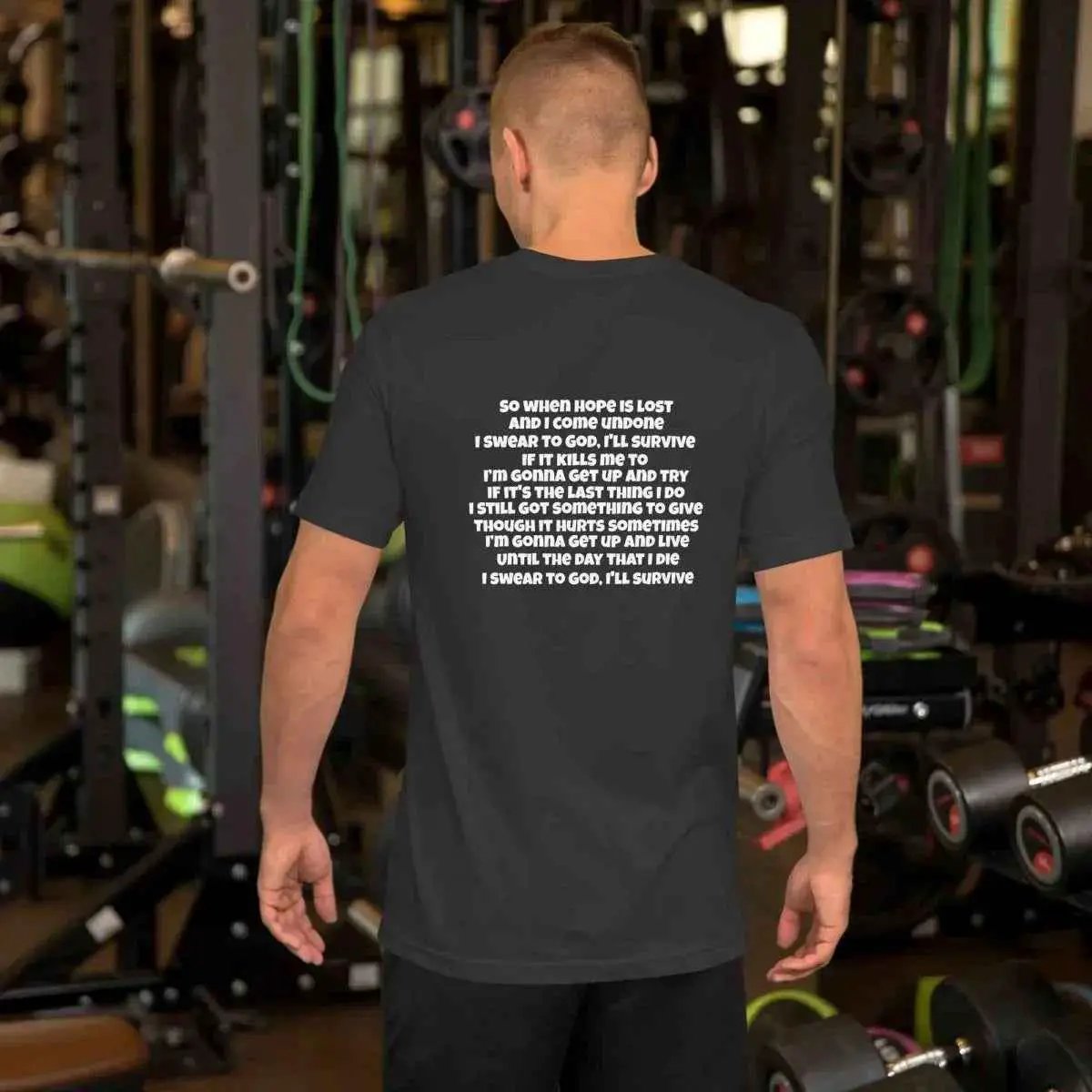 Lewis Capaldi Survive Lyrics T-Shirt