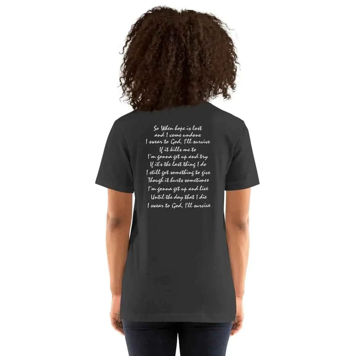 Lewis Capaldi Survive Lyrics T-Shirt