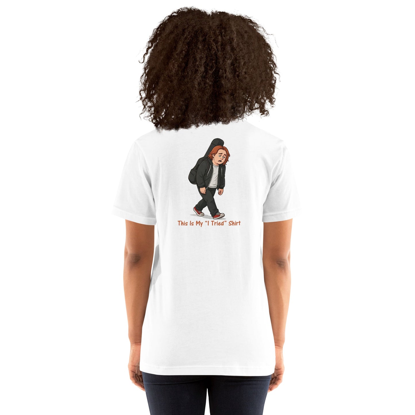 Lewis Capaldi Unisex T-Shirt - This Is My I Tried T-Shirt - Funny Quotes alcyone213k