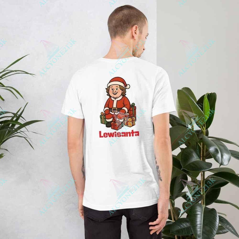 T-shirt Alcyone213k Lewis Capaldi Christmas T-Shirt | Unisex Festive Eco-Friendly Apparel