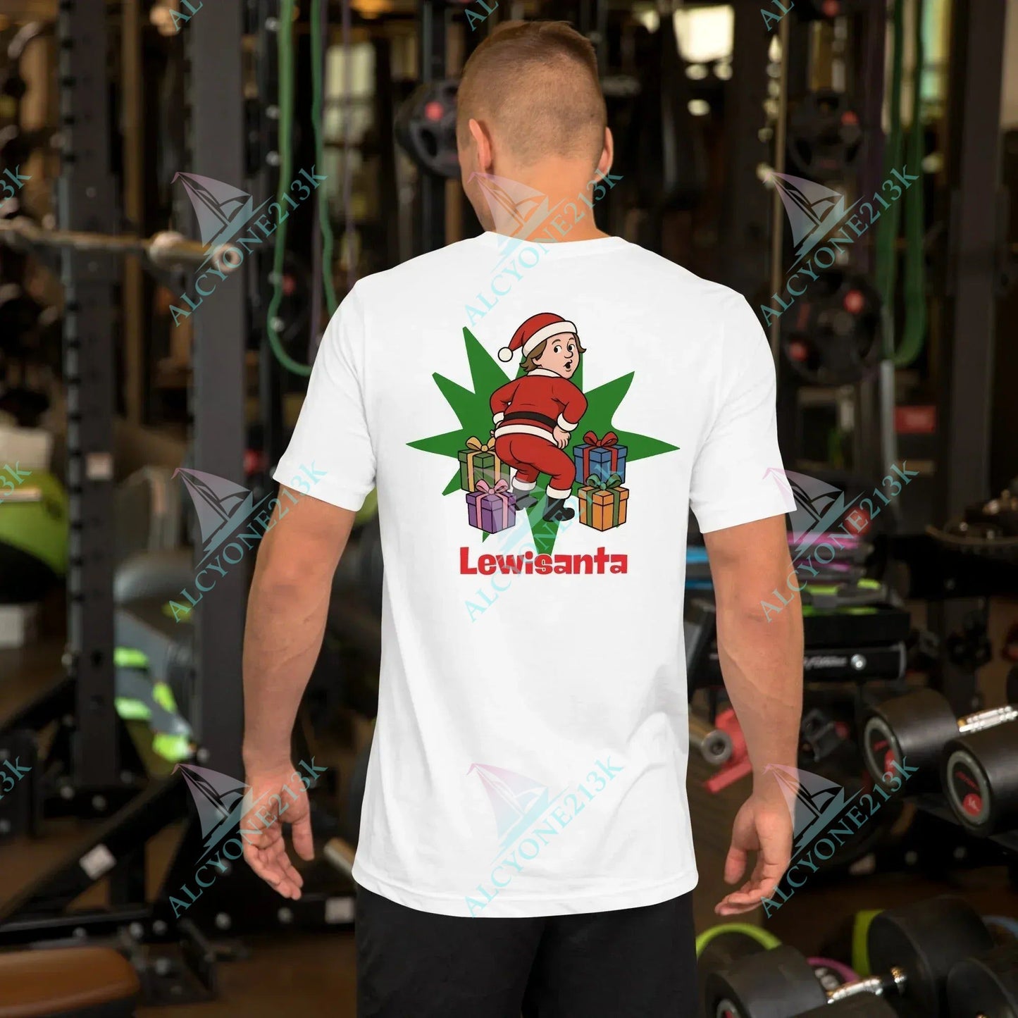 T-shirt Alcyone213k Lewis Capaldi Christmas T-Shirt | Sustainable Unisex Festive Fanwear