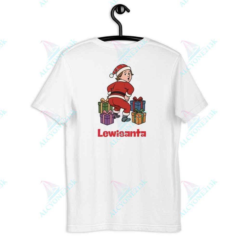 T-shirt Alcyone213k Lewis Capaldi Christmas T-Shirt - Eco-Friendly Sustainable Cotton