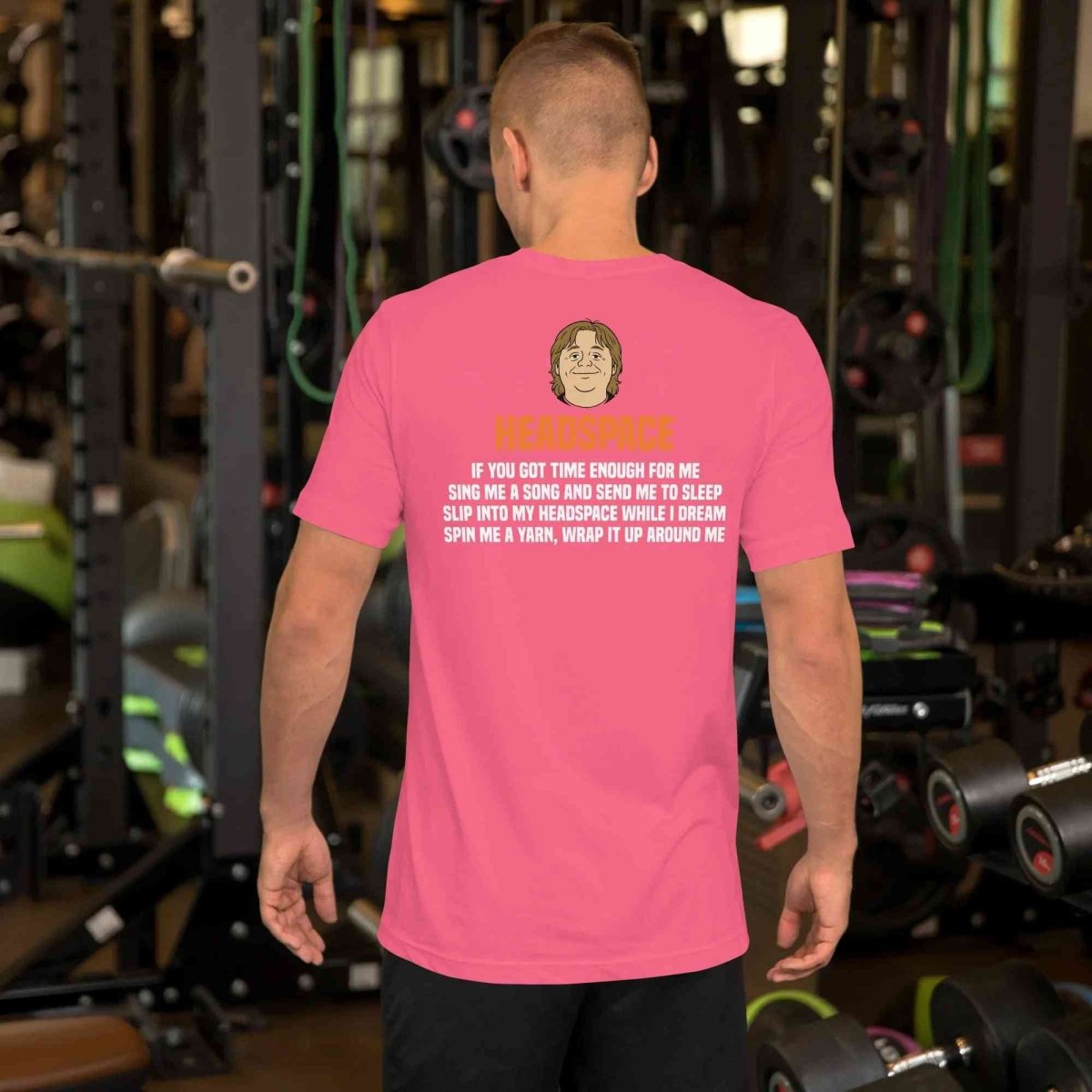 Lewis Capaldi HeadSpace Lyrics T-Shirt | Unisex Cotton Blend Fanwear - Alcyone213k