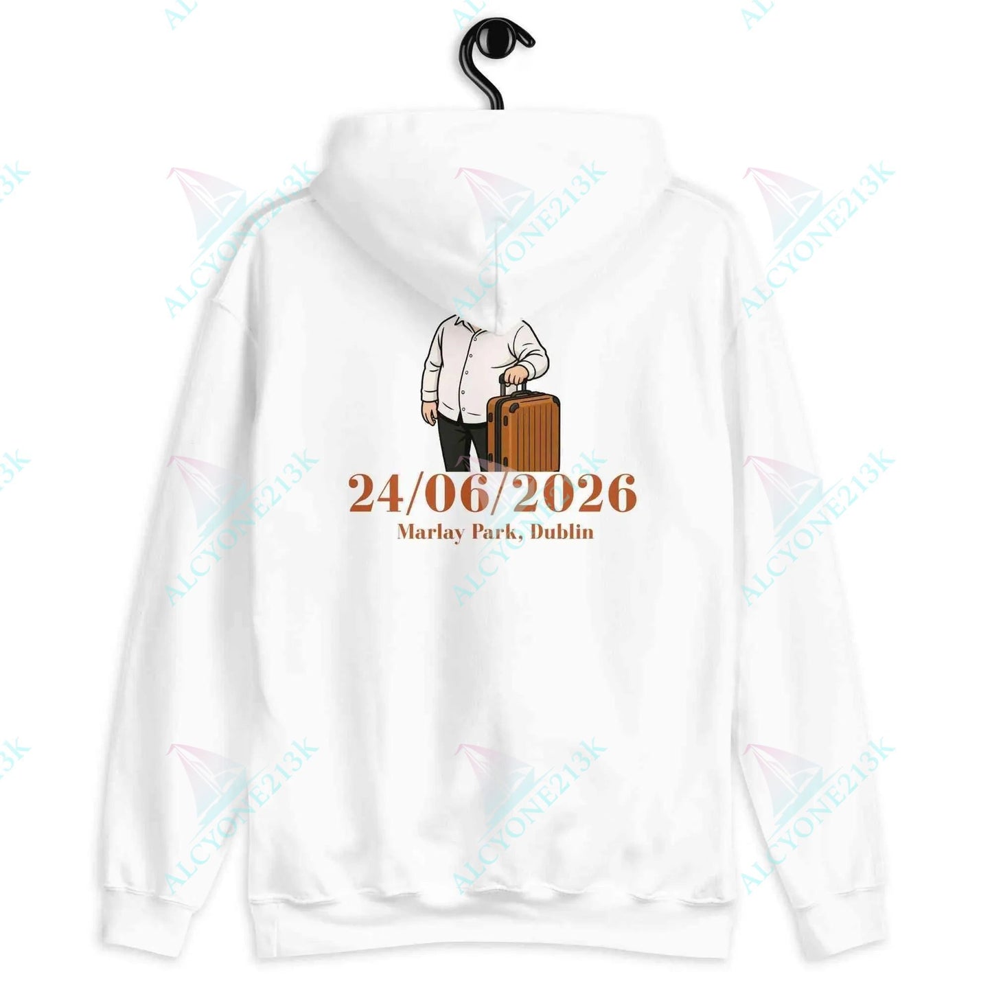 Alcyone213k Lewis Capaldi Unisex Tour Hoodie | 2026 Dublin Concert Merch