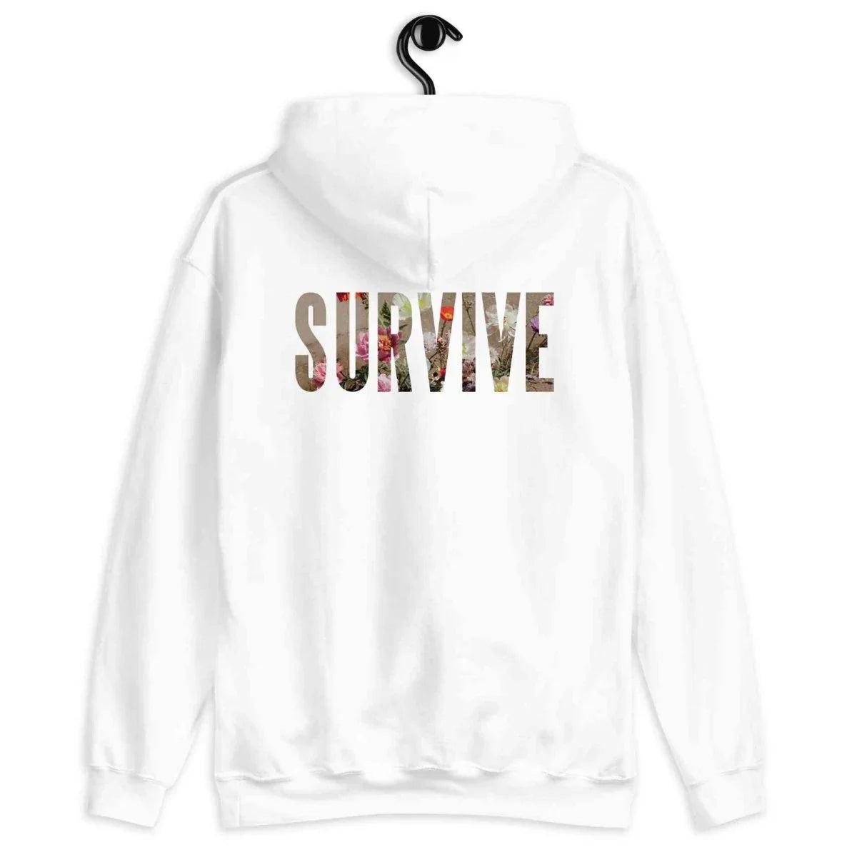 Lewis Capaldi "Survive" Lyrics Hoodie | Alcyone213k Black Unisex - Alcyone213k