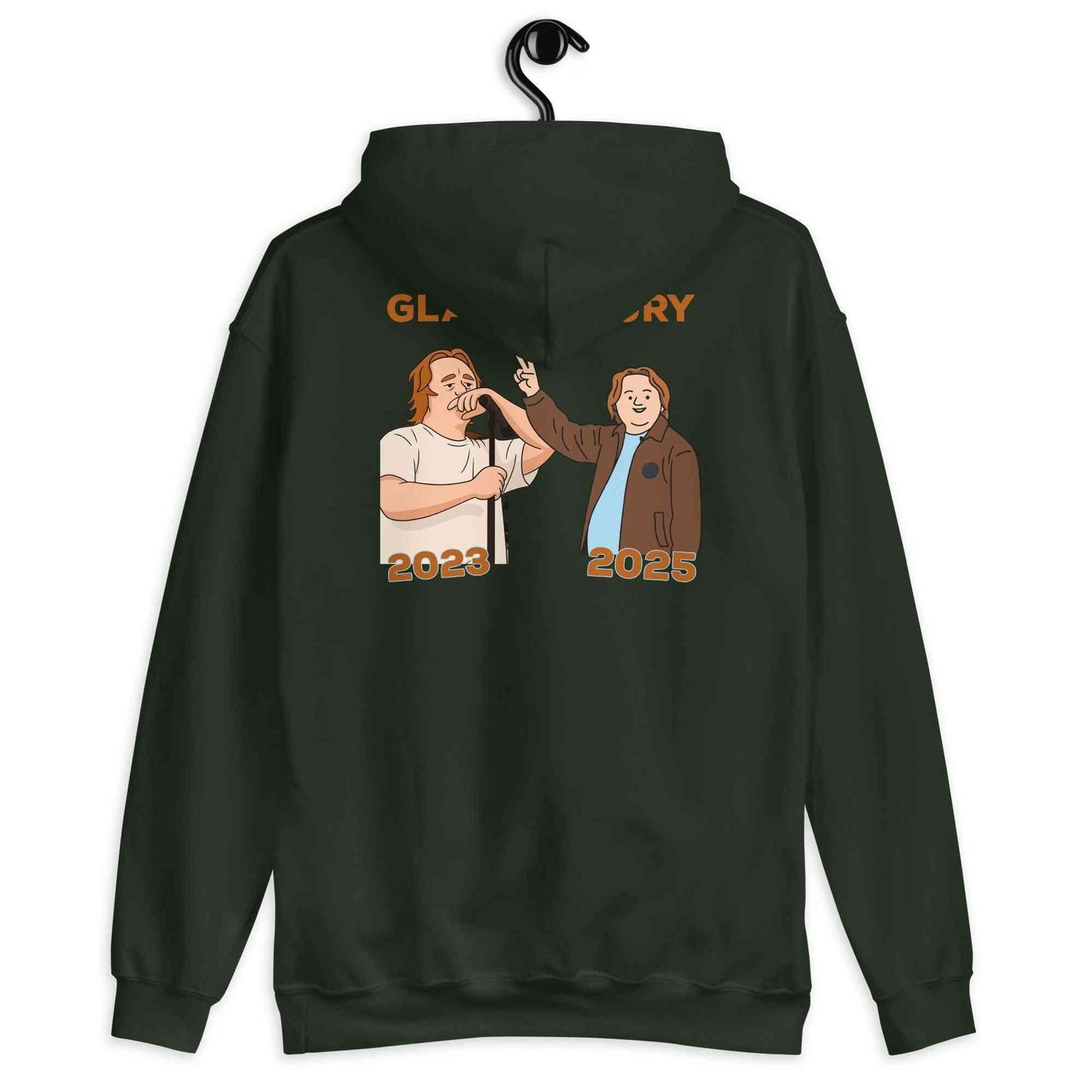 Lewis Capaldi Glastonbury Special Hoodie - Unisex Eco-Friendly Cotton Blend - Alcyone213k