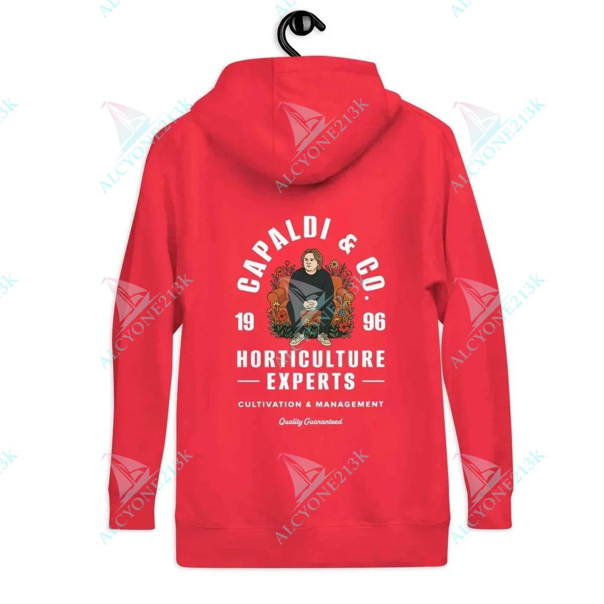 Alcyone213k Lewis Capaldi Unisex Hoodie - Sustainable Black Fan Apparel for Eco-Conscious Music Lovers