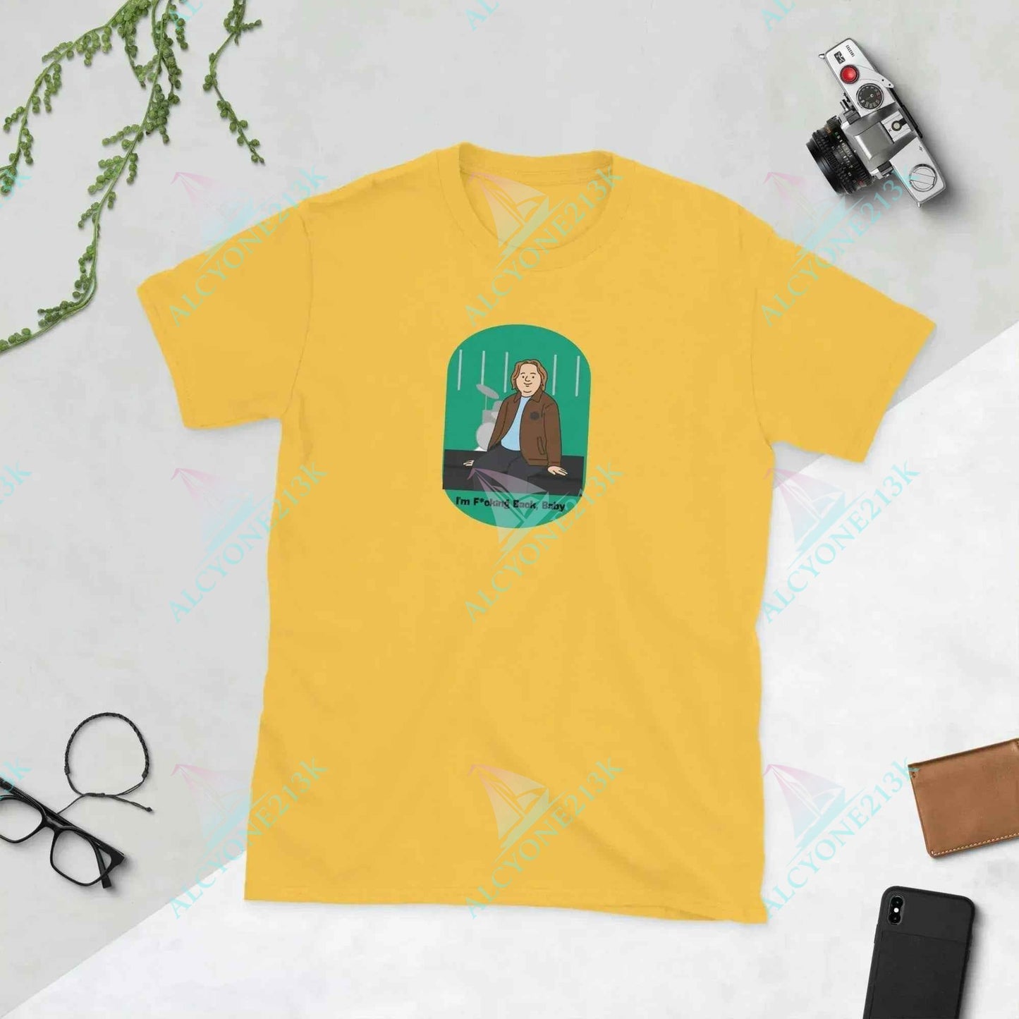 T-shirt Alcyone213k Lewis Capaldi I'm Back Unisex T-Shirt - Alcyone213k Fan Apparel Daisy