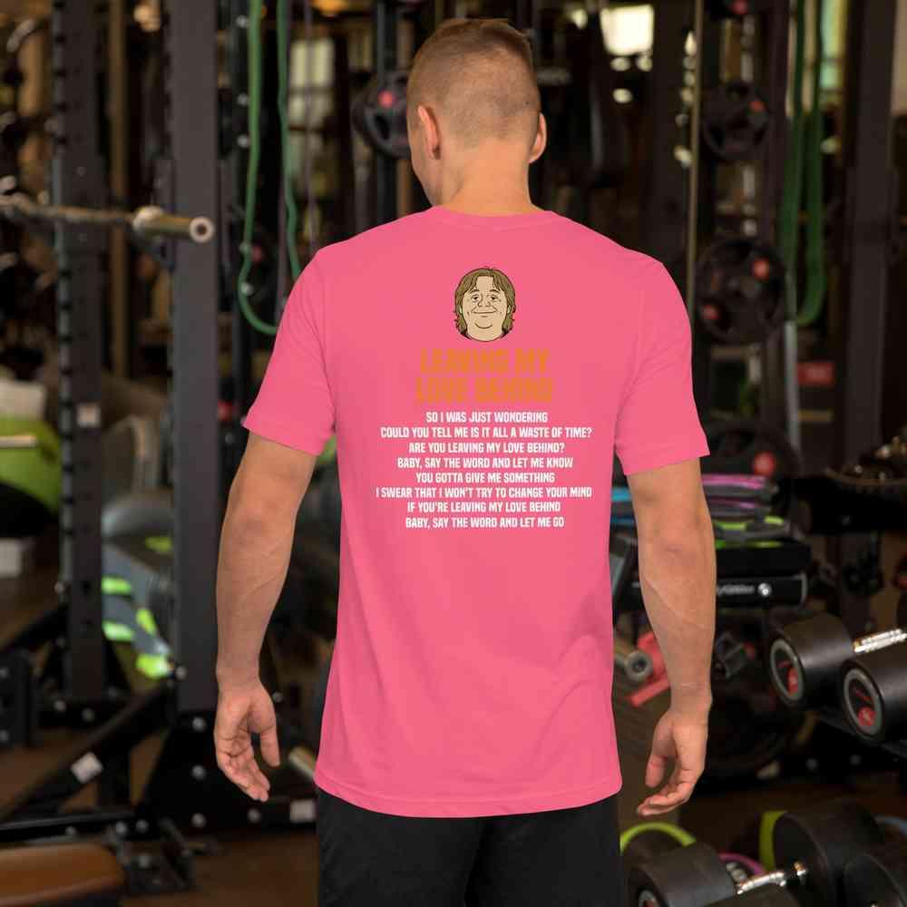 Lewis Capaldi Leaving My Love Behind Lyrics T-Shirt | Unisex Cotton Tee - Alcyone213k