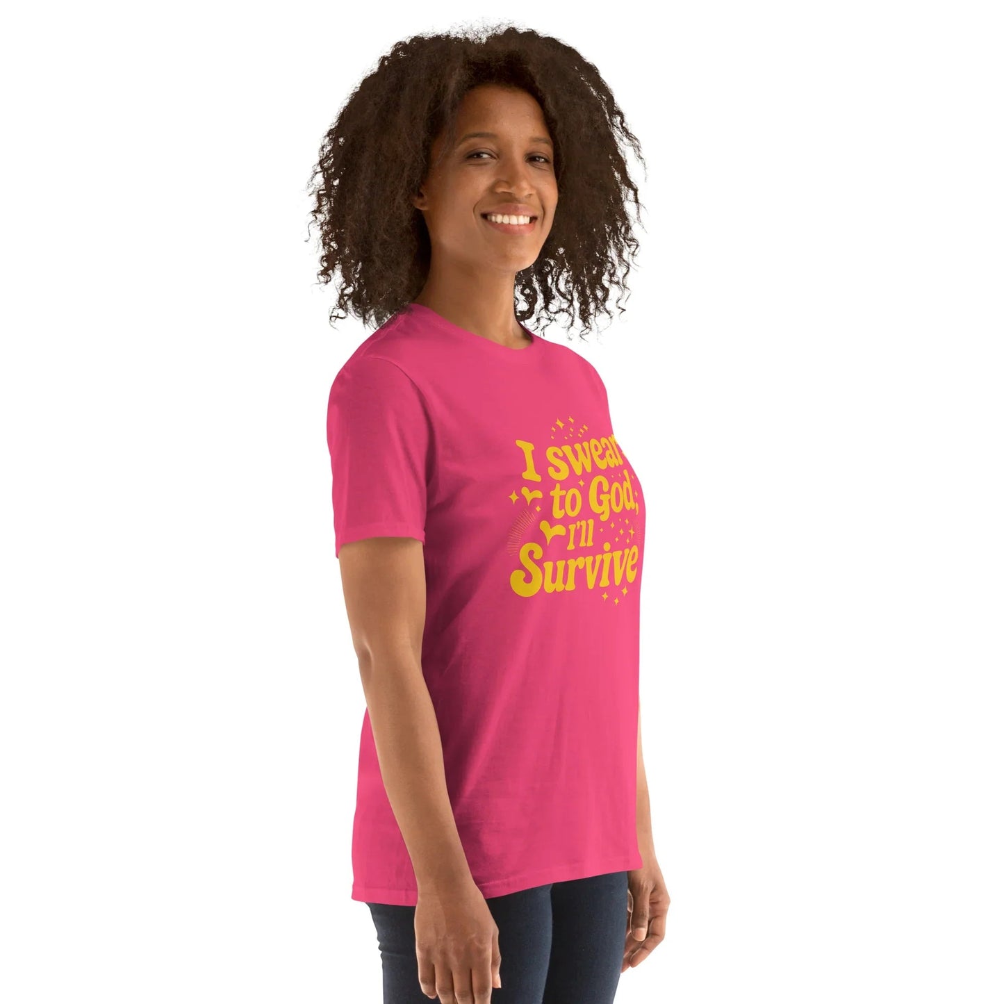 Lewis Capaldi "Survive" Lyric T-Shirt - Black Cotton Blend Unisex Tee T-shirt Alcyone213k