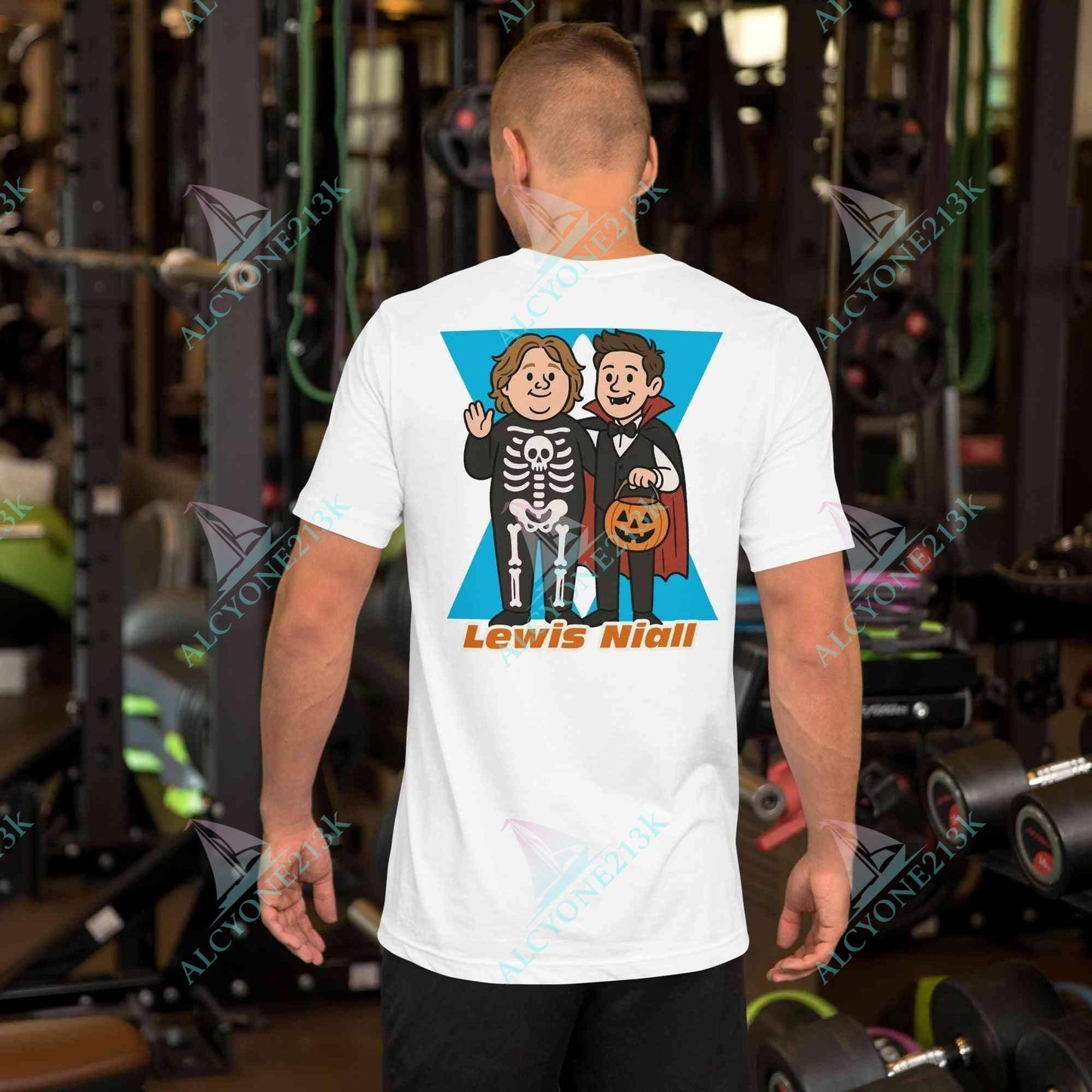 T-shirt Alcyone213k Lewis Capaldi Niall Horan Halloween T-Shirt | Unisex Music Fan Apparel