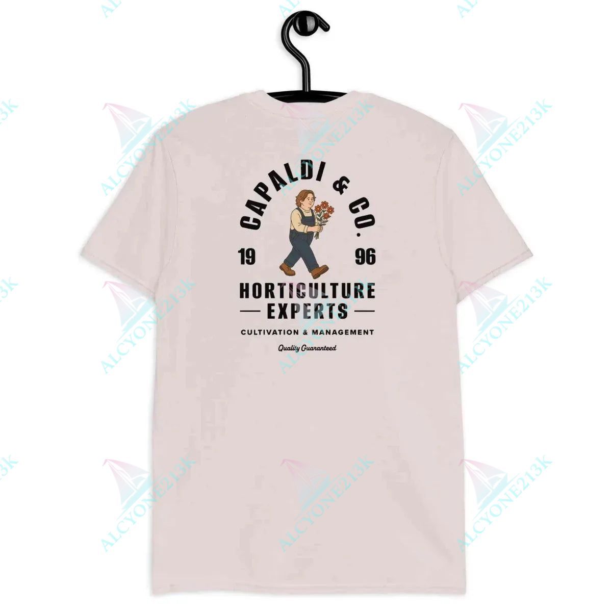 T-shirt Alcyone213k Lewis Capaldi Unisex Short-Sleeve T-Shirt | Comfortable Fan Merchandise for Music Lovers