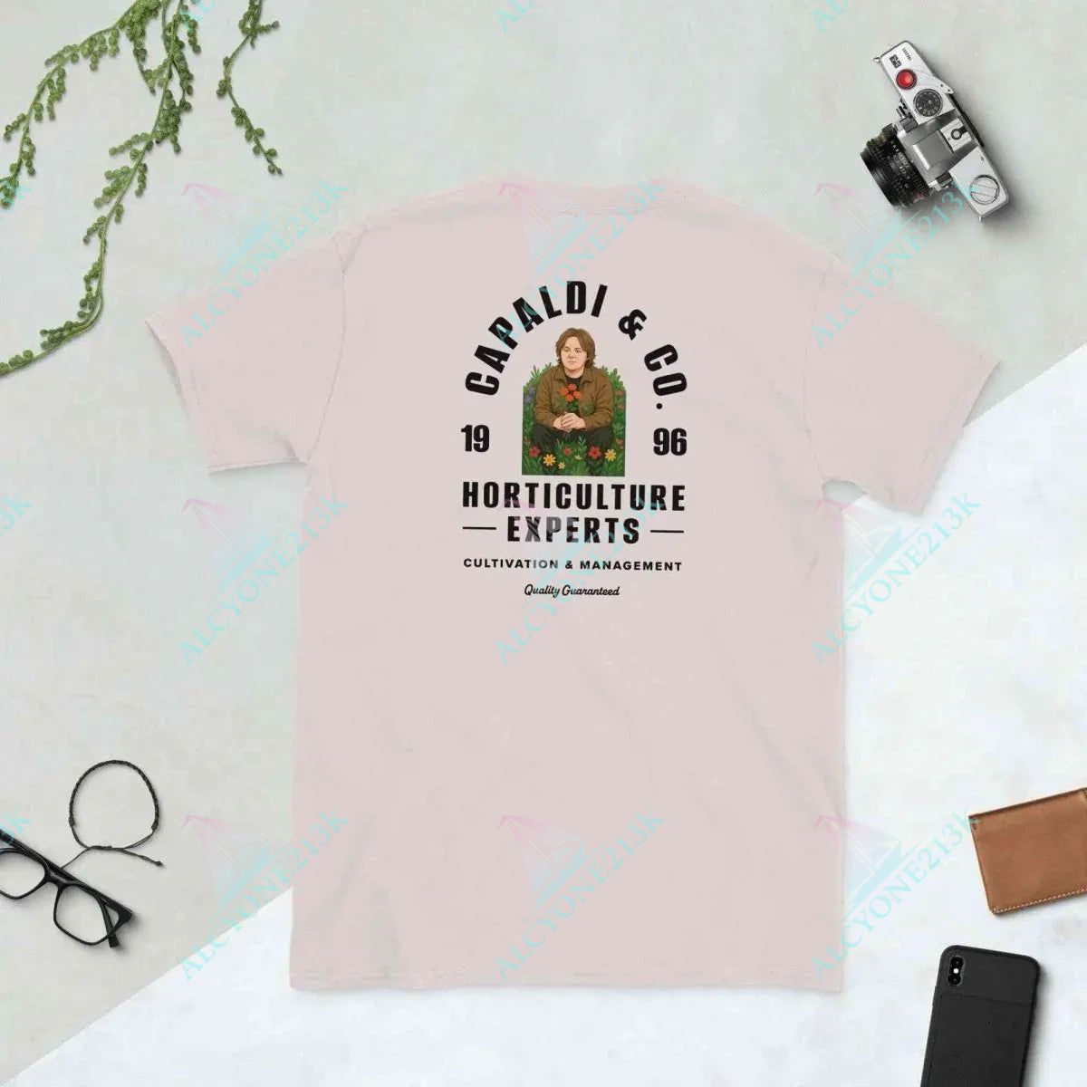 T-shirt Alcyone213k Lewis Capaldi Unisex Cotton T-Shirt | Stylish Music Merchandise for True Fans