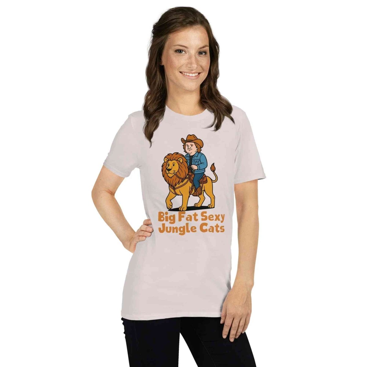 Lewis Capaldi T-Shirt – Unisex Cotton Tee with Big Fat Sexy Jungle Cats Design - Alcyone213k
