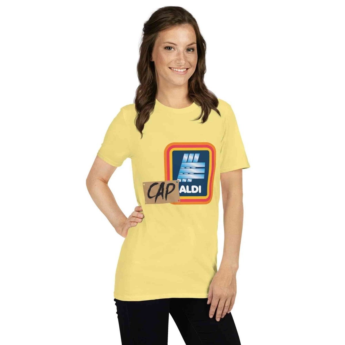 Lewis Capaldi T-Shirt | Unisex Cotton Tee with Unique Capaldi On A Aldi Design for True Fans - Alcyone213k