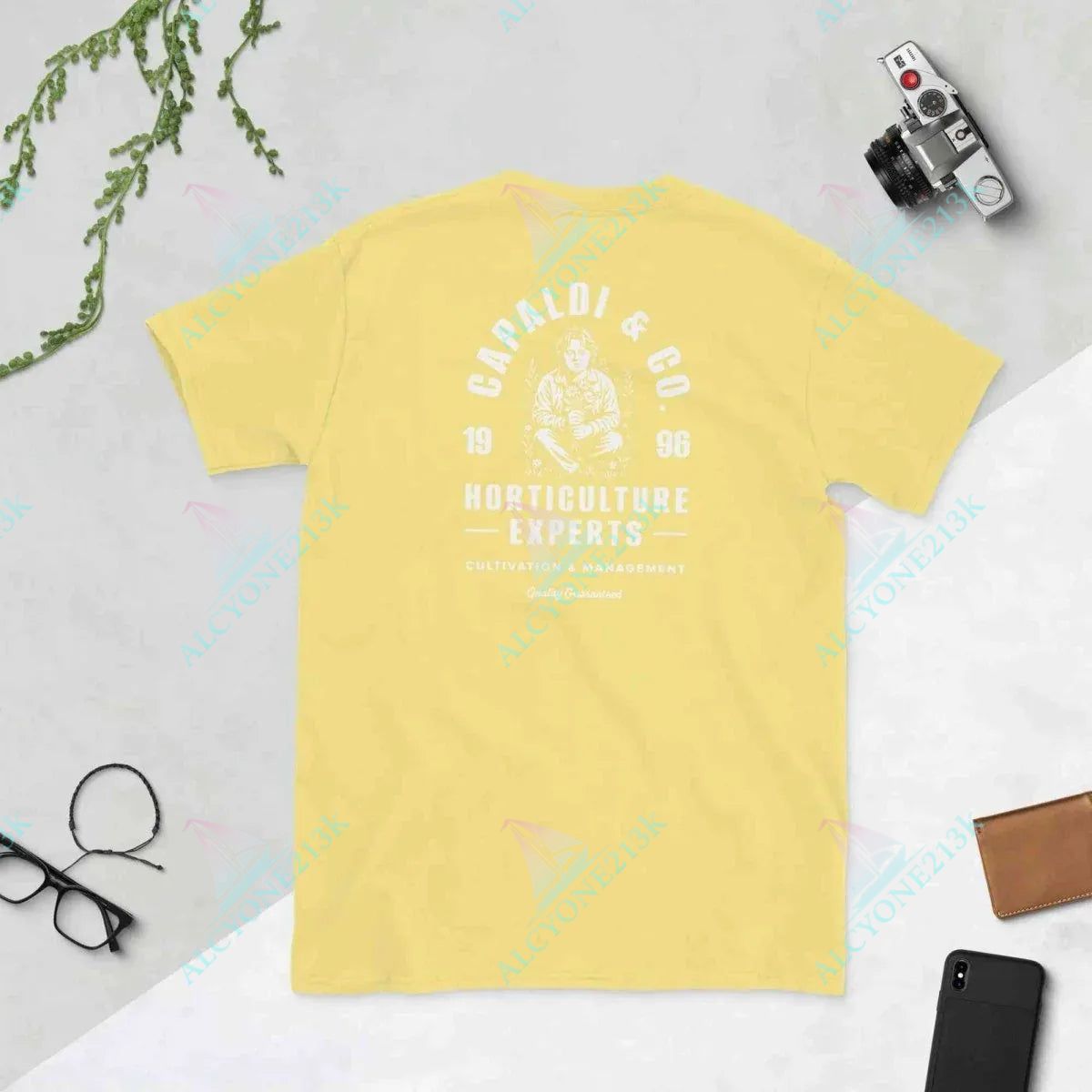 T-shirt Alcyone213k Lewis Capaldi Apparel: Unisex Cotton T-Shirt for Concerts & Casual Style - Capaldi and Co