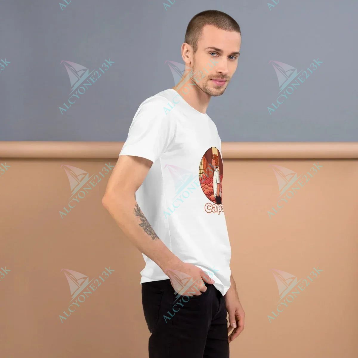 T-shirt Alcyone213k Lewis Capaldi T-Shirt - Unisex Cotton Fan Apparel - Capals